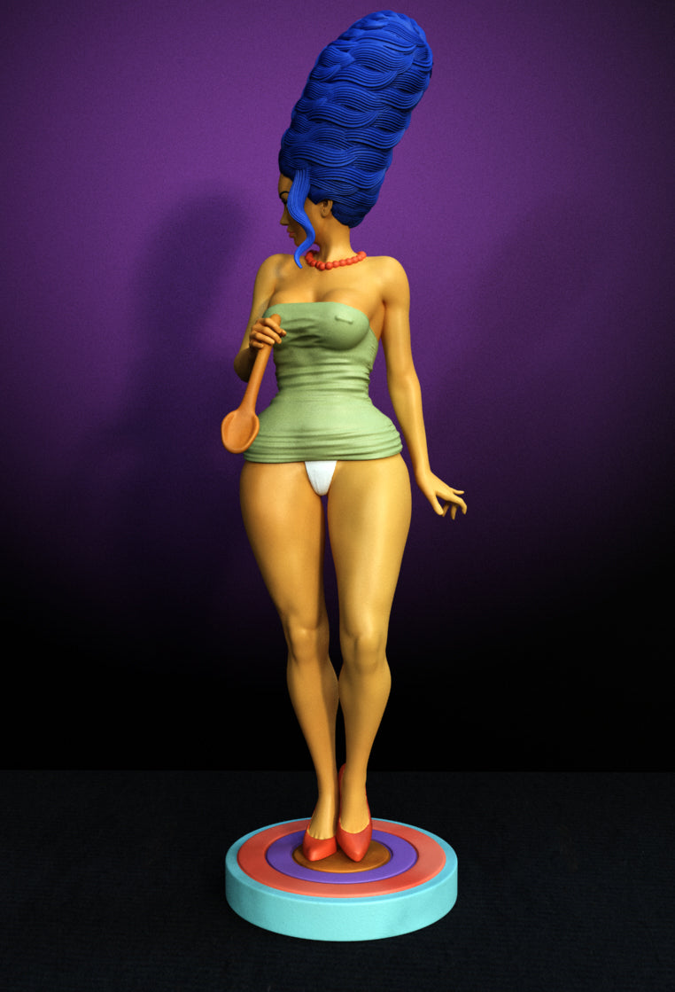 3344 Marge Simpson NSFW - Simpsons - STL 3D Print Files