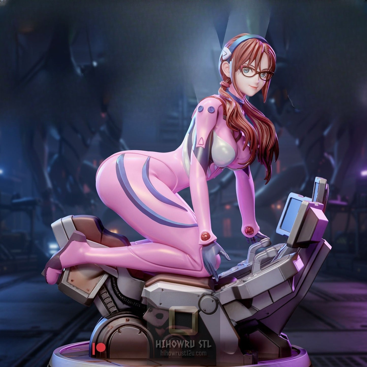 5012 Mari Makinami NSFW - Evangelion - STL 3D Print Files