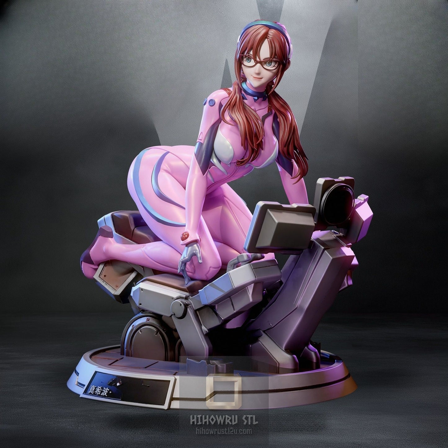 5012 Mari Makinami NSFW - Evangelion - STL 3D Print Files