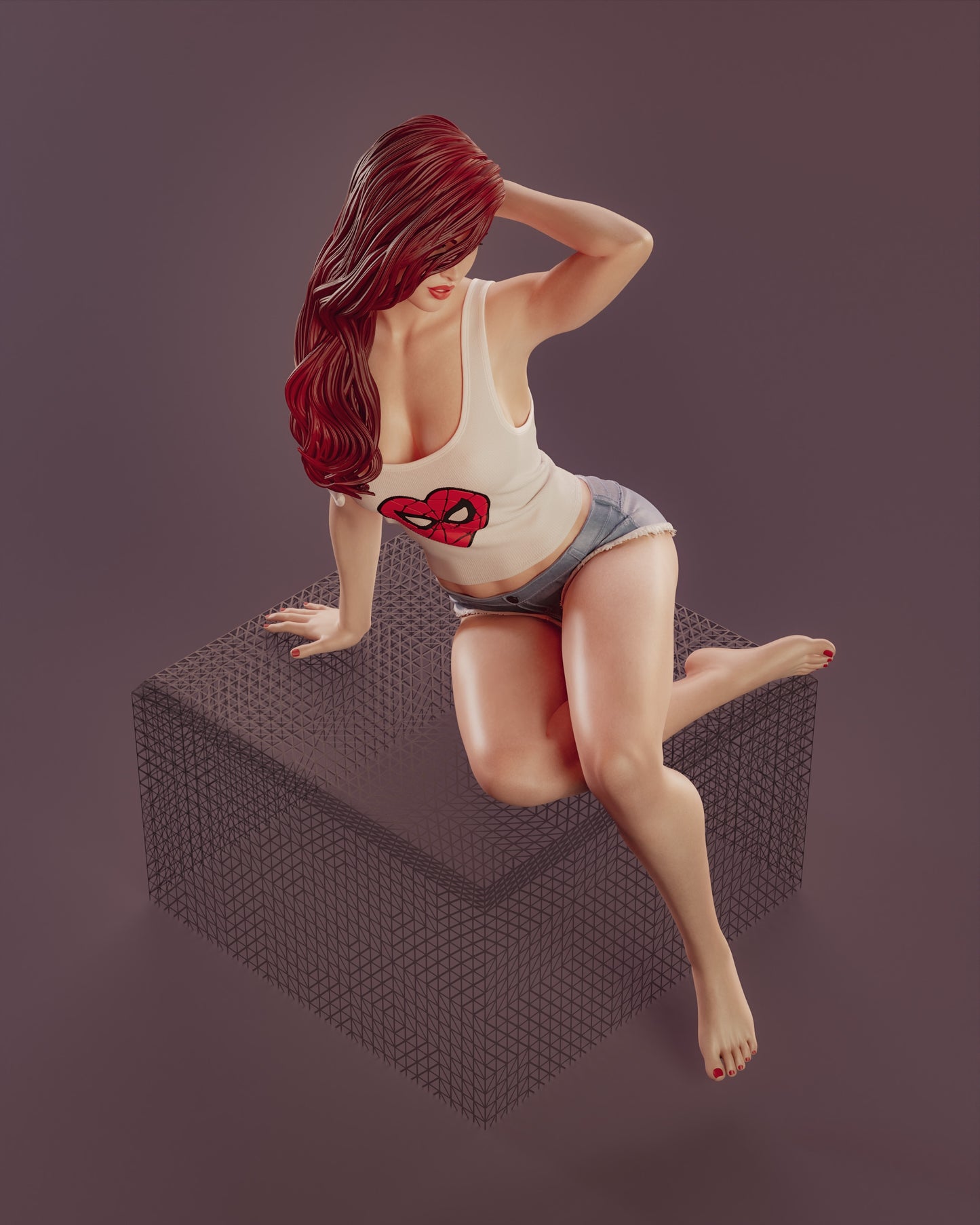 1935 Mary Jane NSFW - Spider-man - STL 3D Print Files