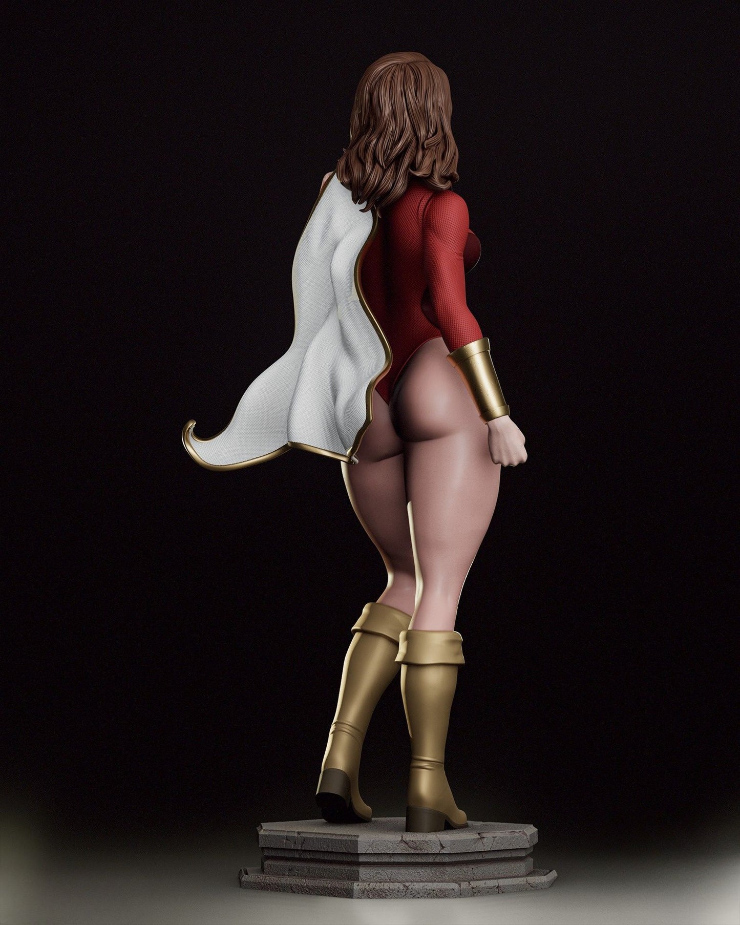3844 Mary Marvel NSFW - DC Comics - STL 3D Print Files