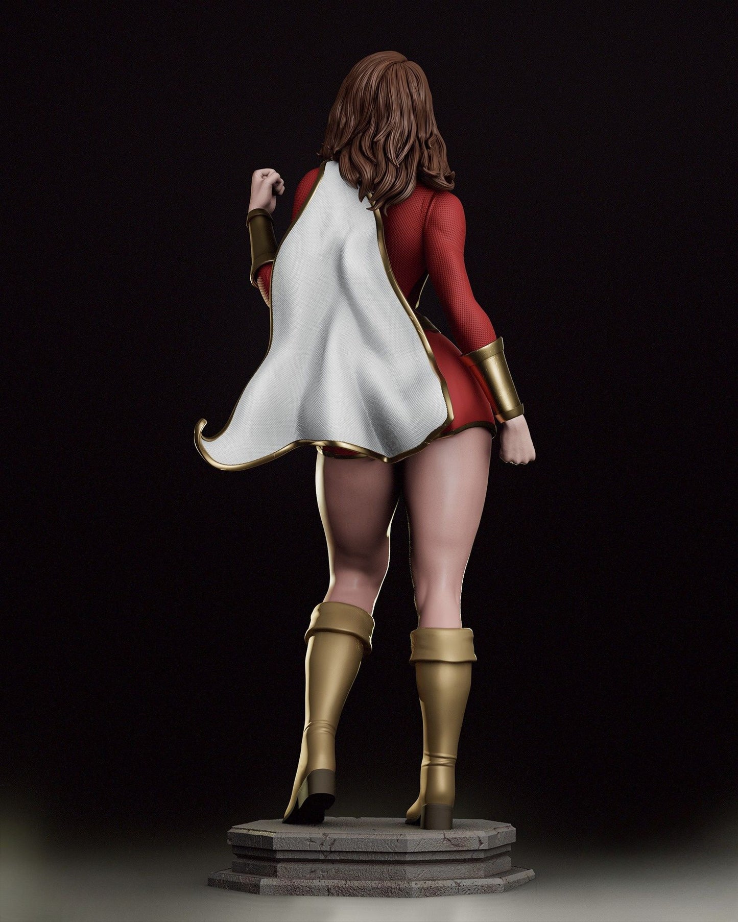3844 Mary Marvel NSFW - DC Comics - STL 3D Print Files