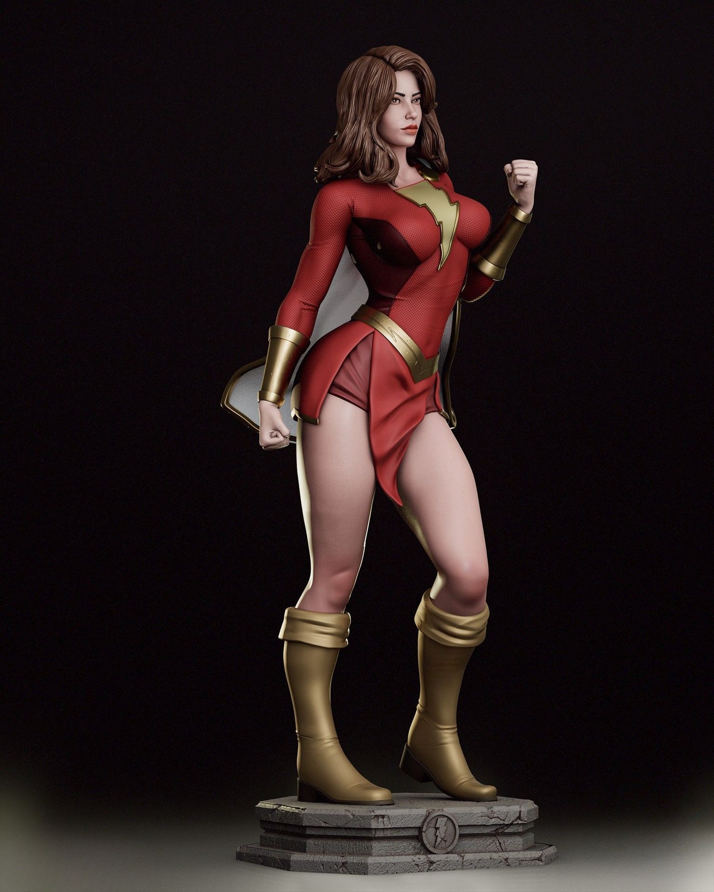 3844 Mary Marvel NSFW - DC Comics - STL 3D Print Files