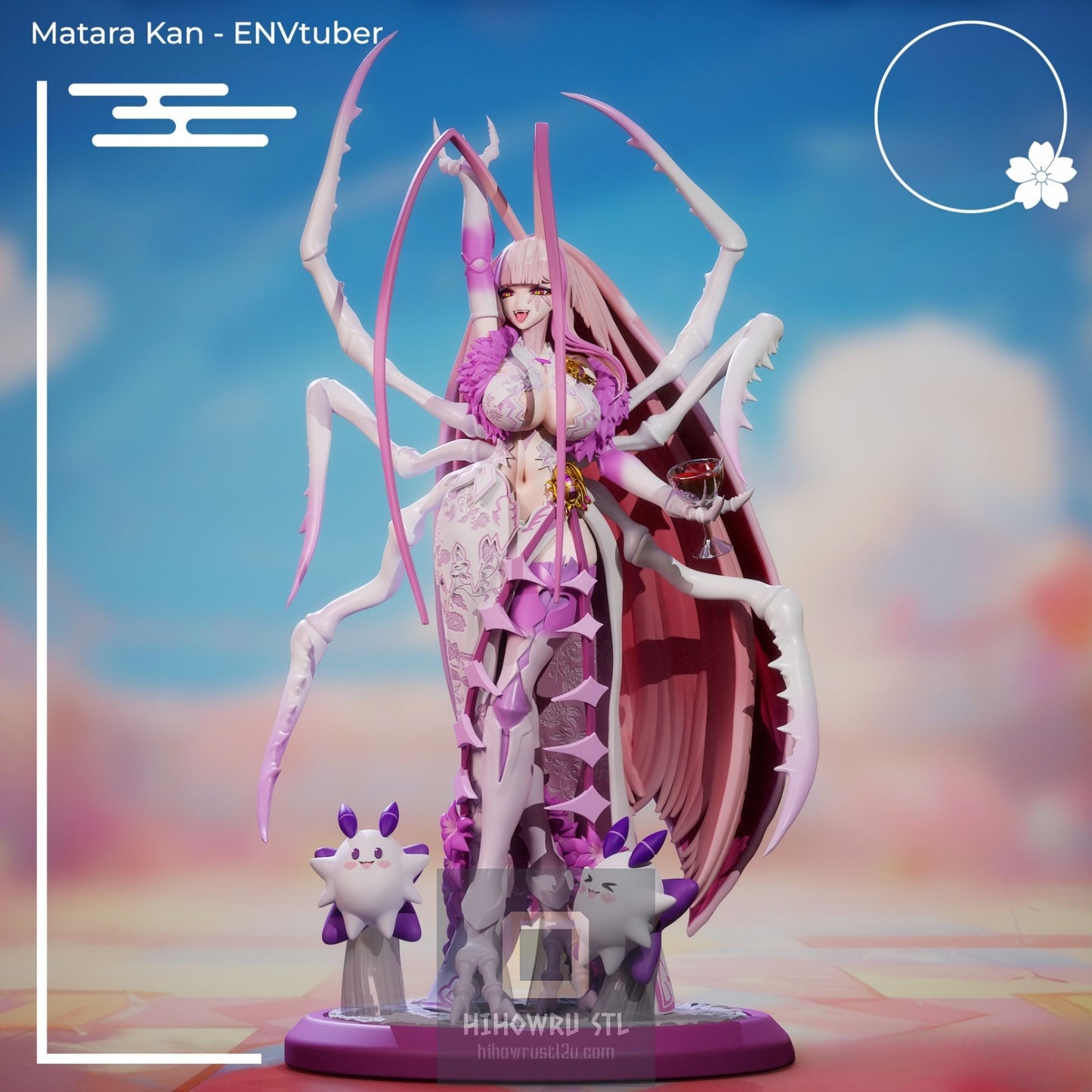 4396 Matara Kan - Virtual YouTuber - STL 3D Print Files