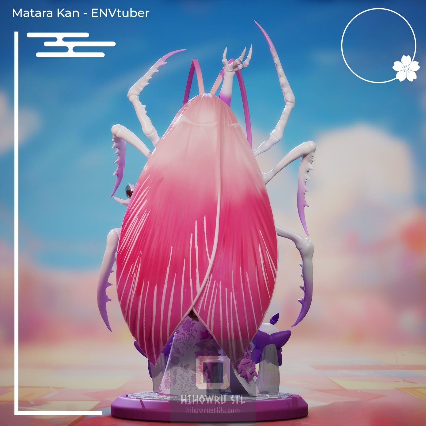 4396 Matara Kan - Virtual YouTuber - STL 3D Print Files