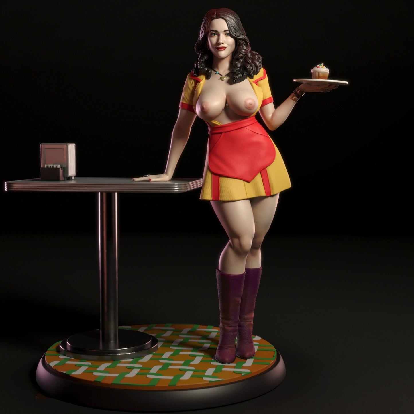 3201 Max Black NSFW - 2 Broke Girls - STL 3D Print Files