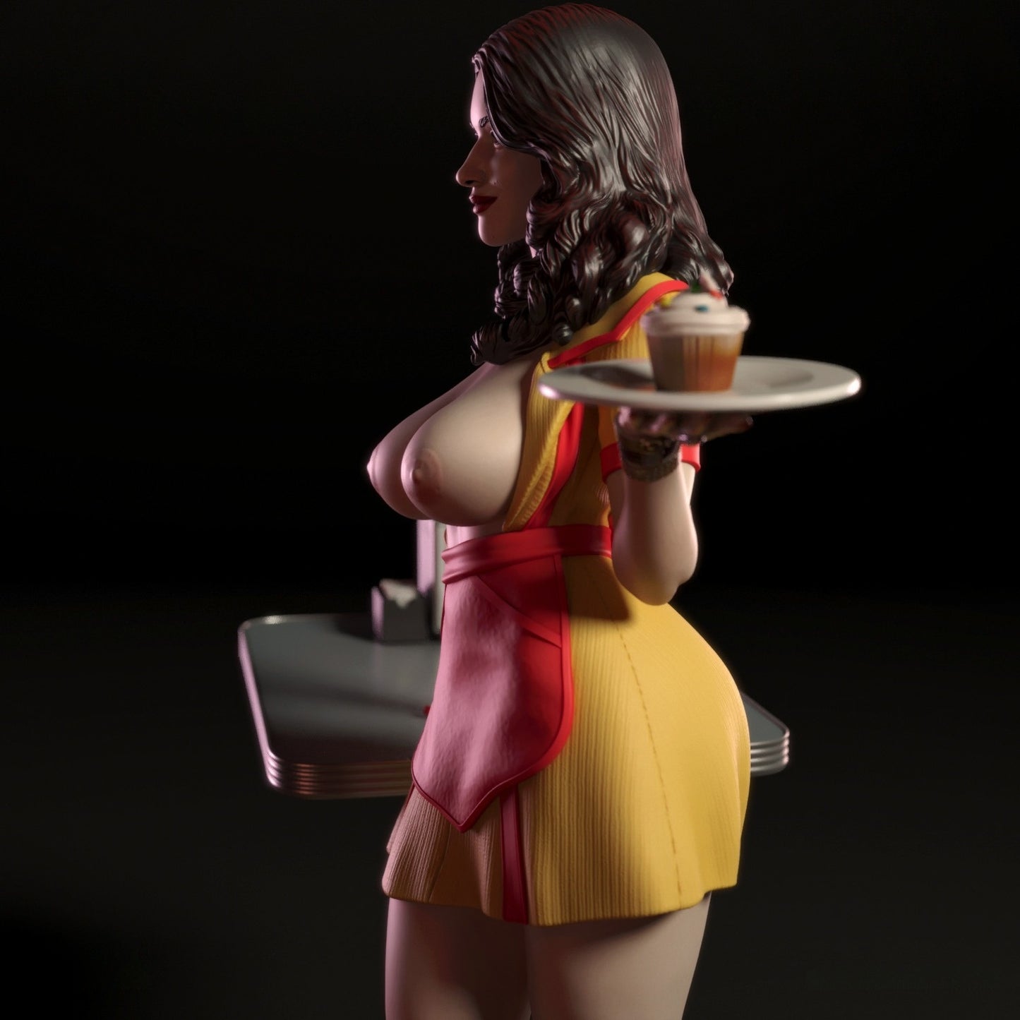 3201 Max Black NSFW - 2 Broke Girls - STL 3D Print Files