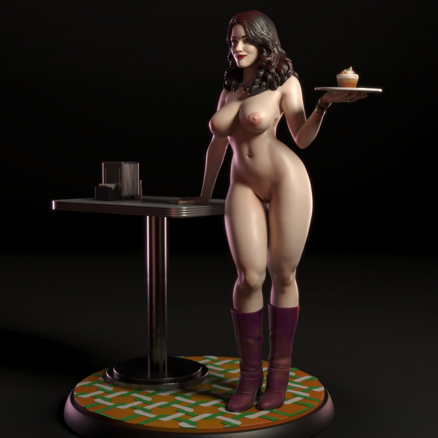 3201 Max Black NSFW - 2 Broke Girls - STL 3D Print Files