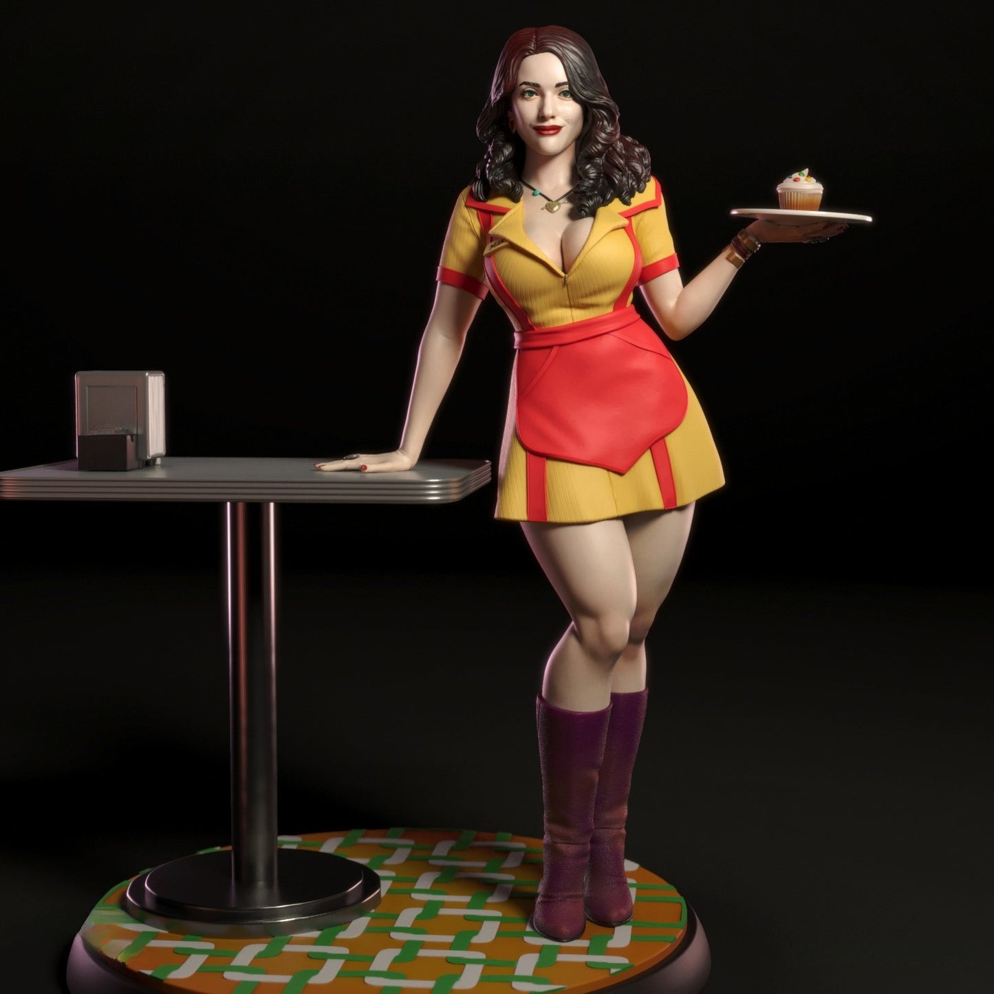 3201 Max Black NSFW - 2 Broke Girls - STL 3D Print Files