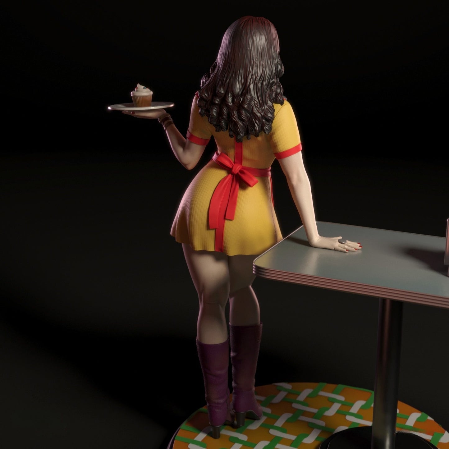 3201 Max Black NSFW - 2 Broke Girls - STL 3D Print Files