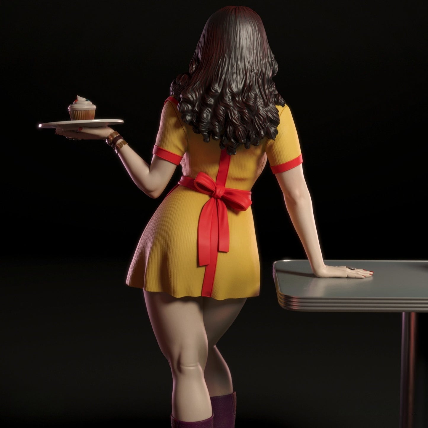 3201 Max Black NSFW - 2 Broke Girls - STL 3D Print Files