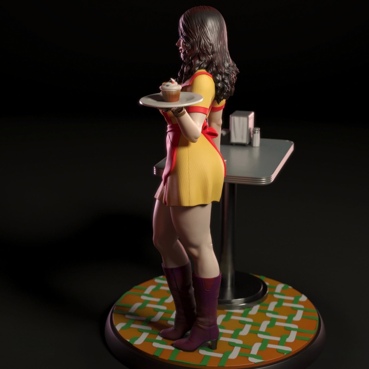 3201 Max Black NSFW - 2 Broke Girls - STL 3D Print Files