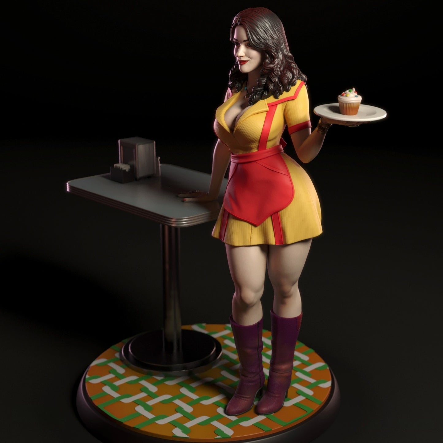 3201 Max Black NSFW - 2 Broke Girls - STL 3D Print Files