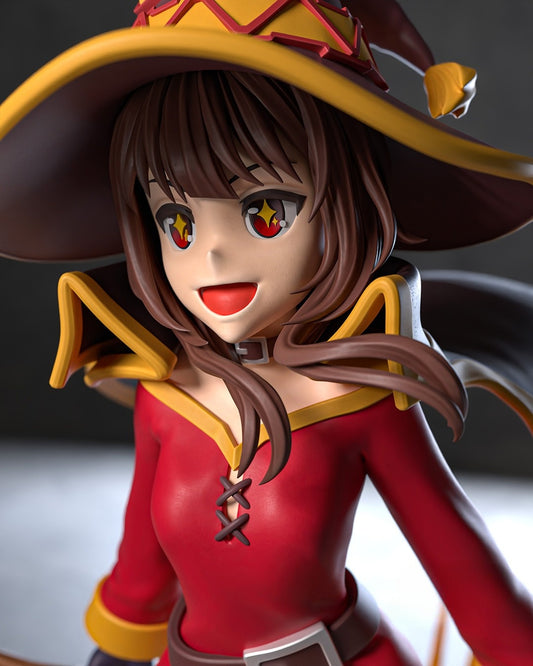 4166 Megumin NSFW - Kono Subarashii Sekai ni Shukufuku wo! - STL 3D Print Files