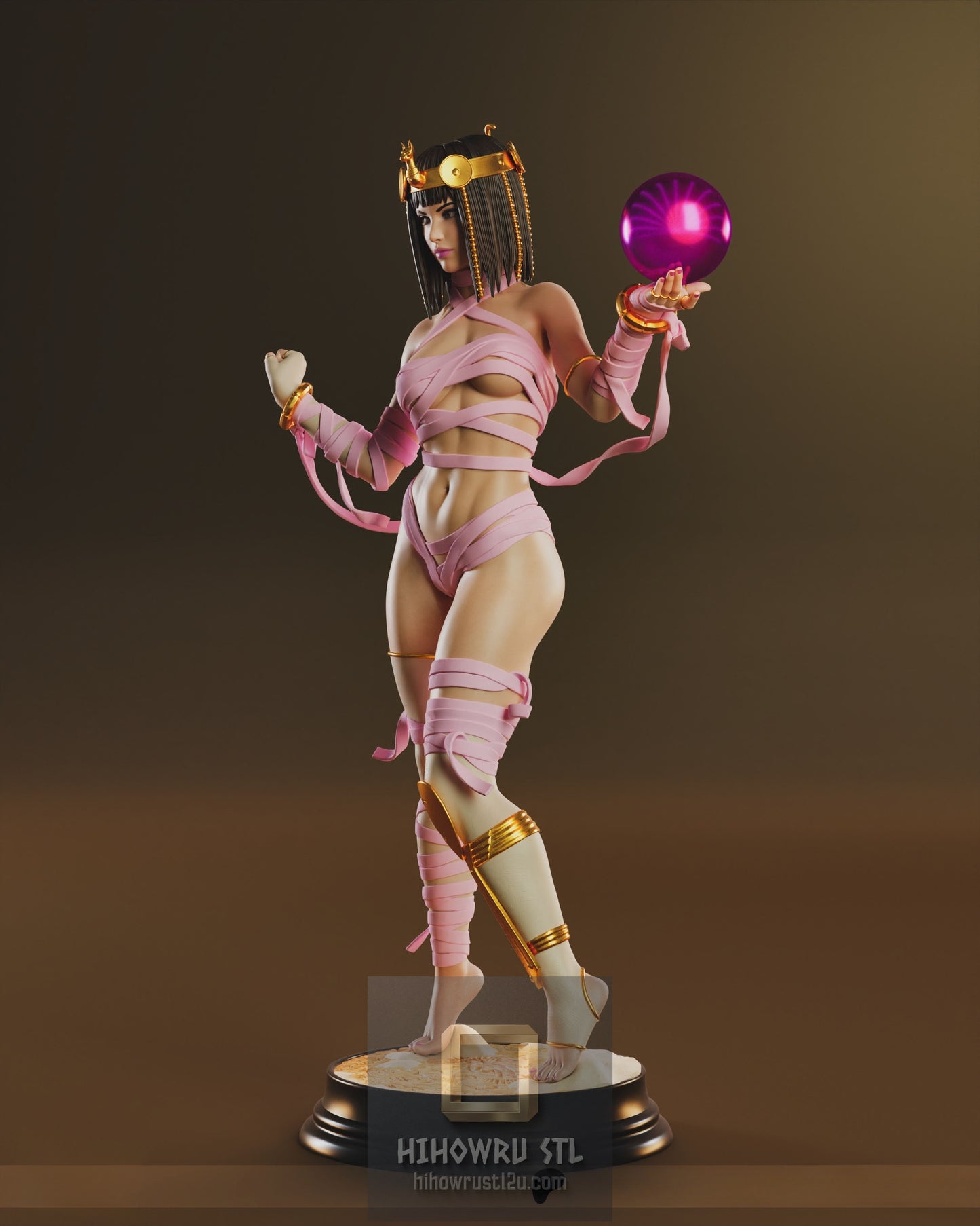 5467 Menat - Street Fighter - STL 3D Print Files