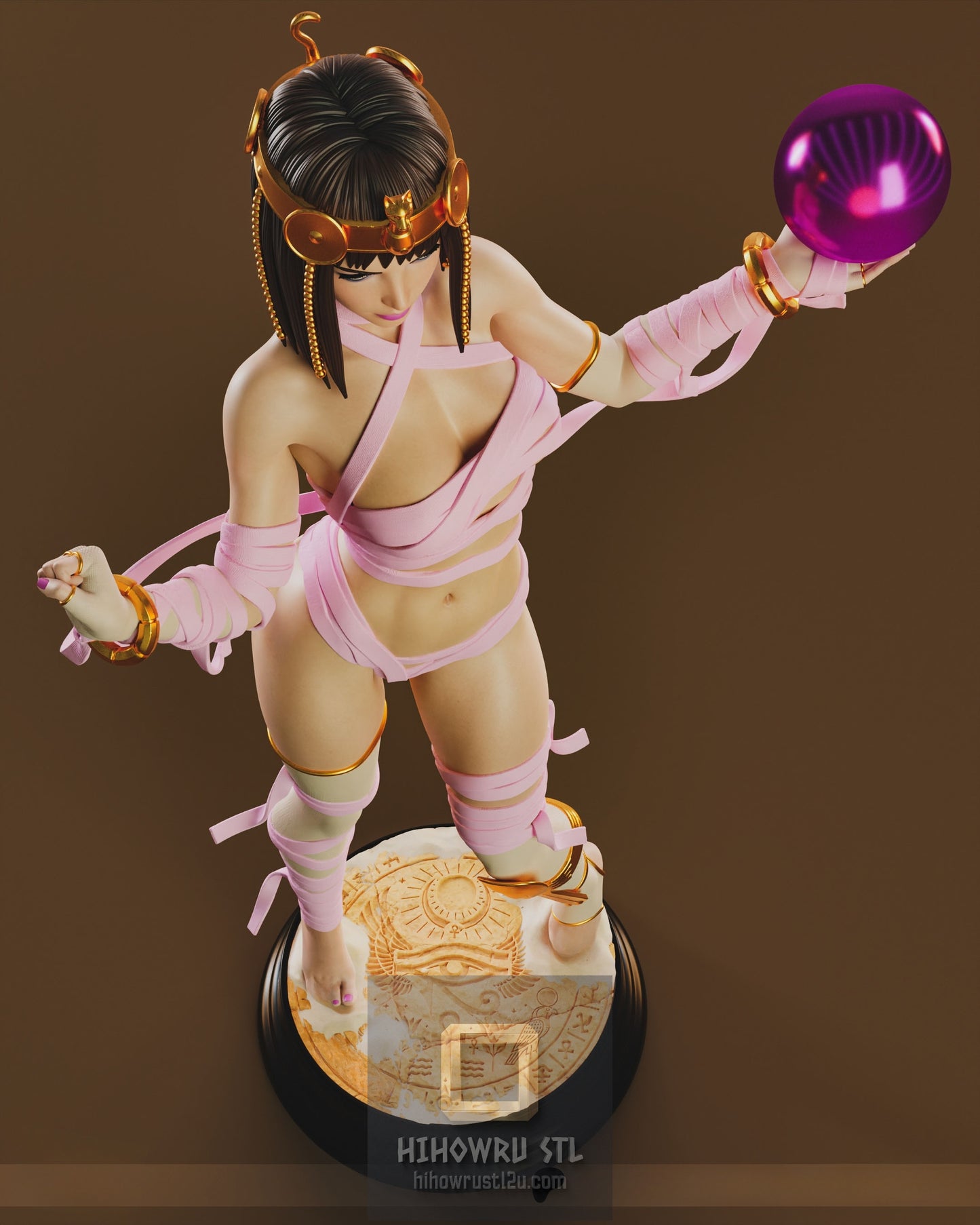 5467 Menat - Street Fighter - STL 3D Print Files