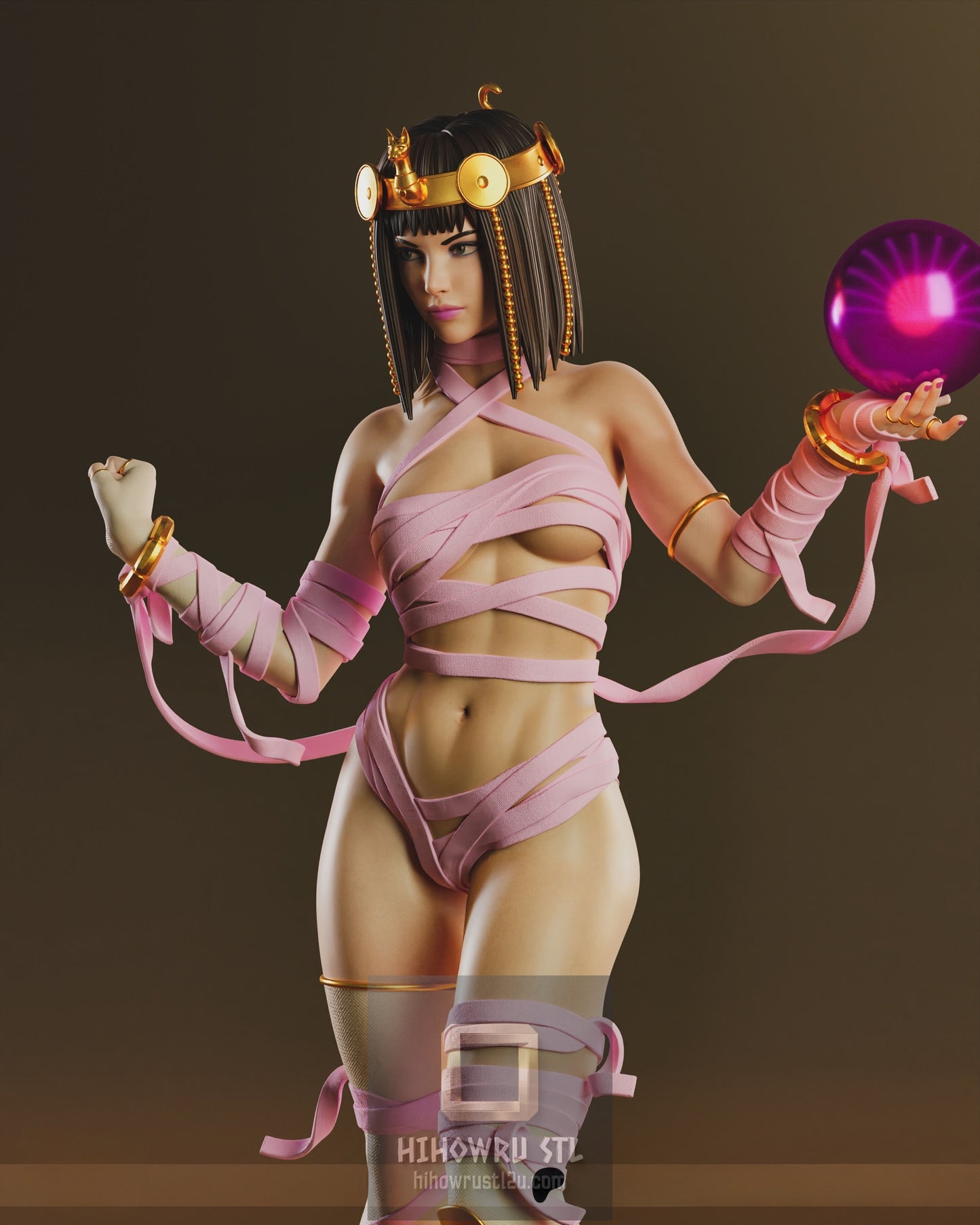 5467 Menat - Street Fighter - STL 3D Print Files