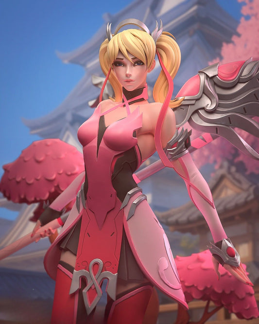 4160 Mercy - Overwatch - STL 3D Print Files