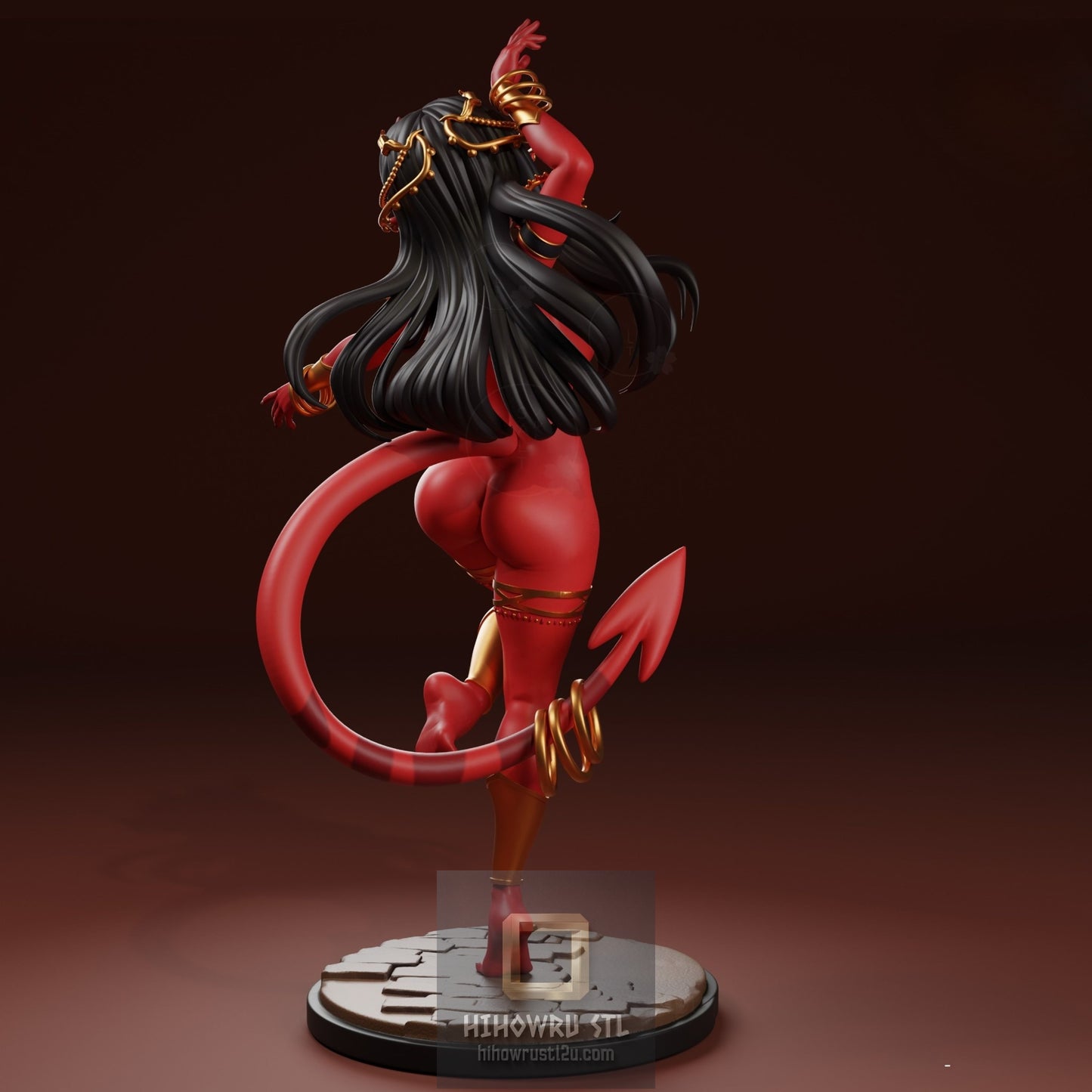 5155 Meru The Succubus NSFW - STL 3D Print Files