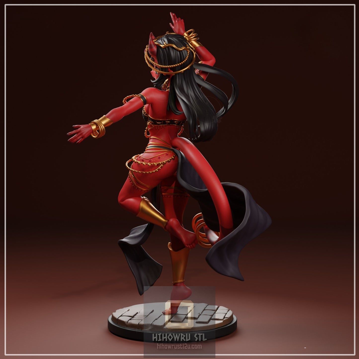 5155 Meru The Succubus NSFW - STL 3D Print Files