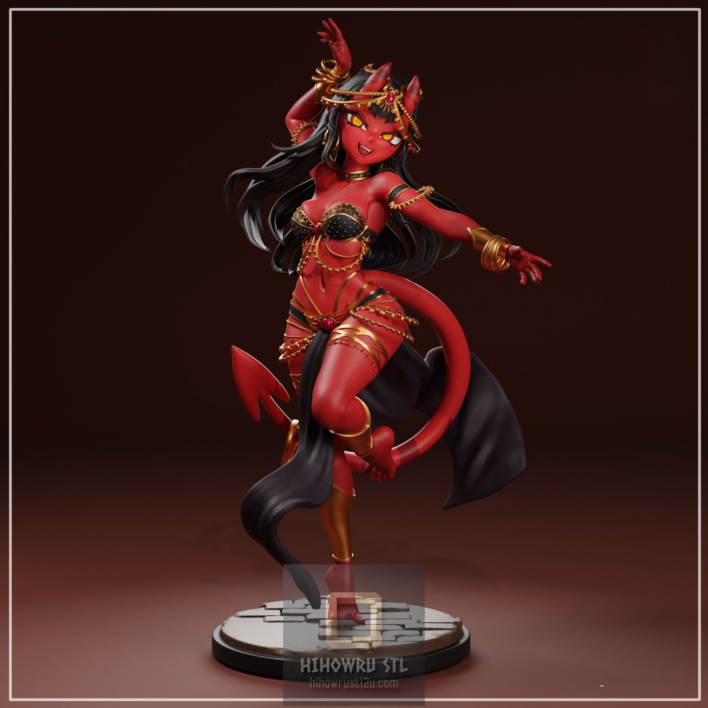 5155 Meru The Succubus NSFW - STL 3D Print Files