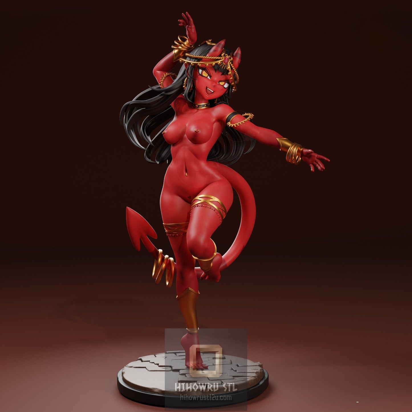 5155 Meru The Succubus NSFW - STL 3D Print Files