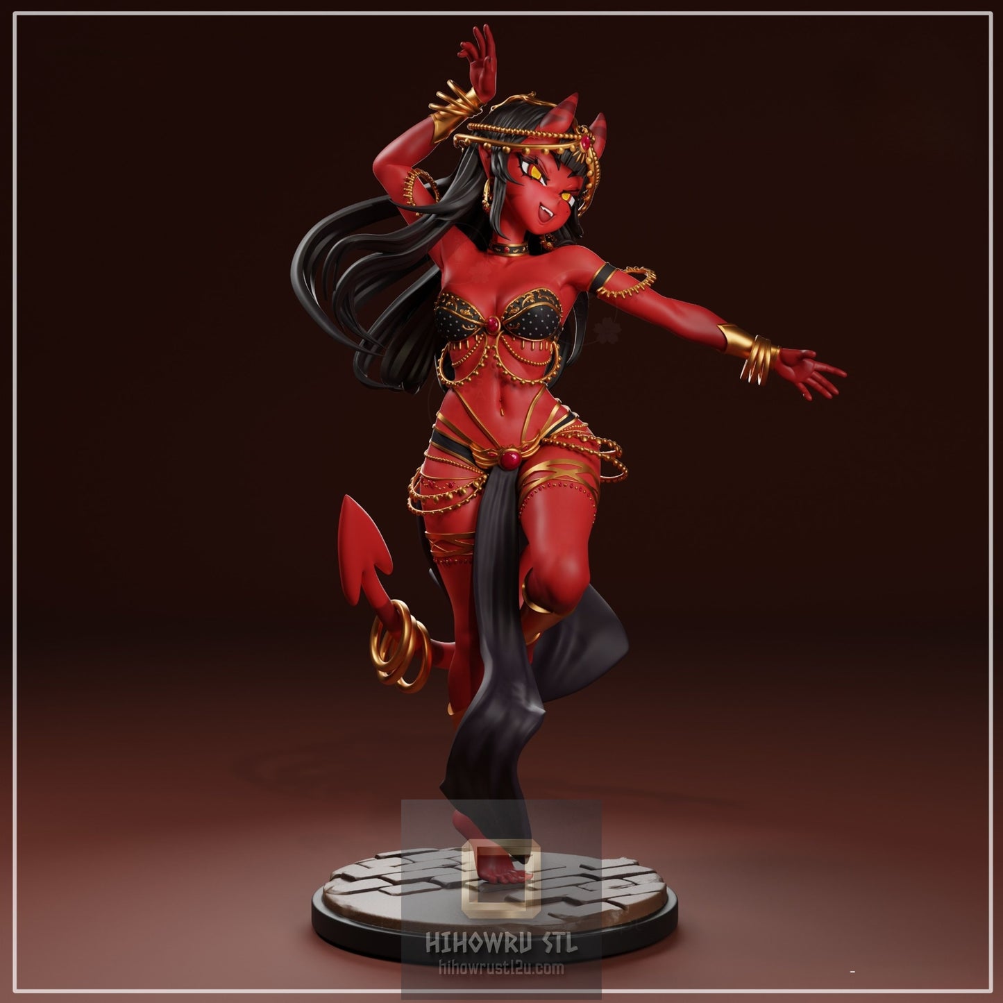 5155 Meru The Succubus NSFW - STL 3D Print Files