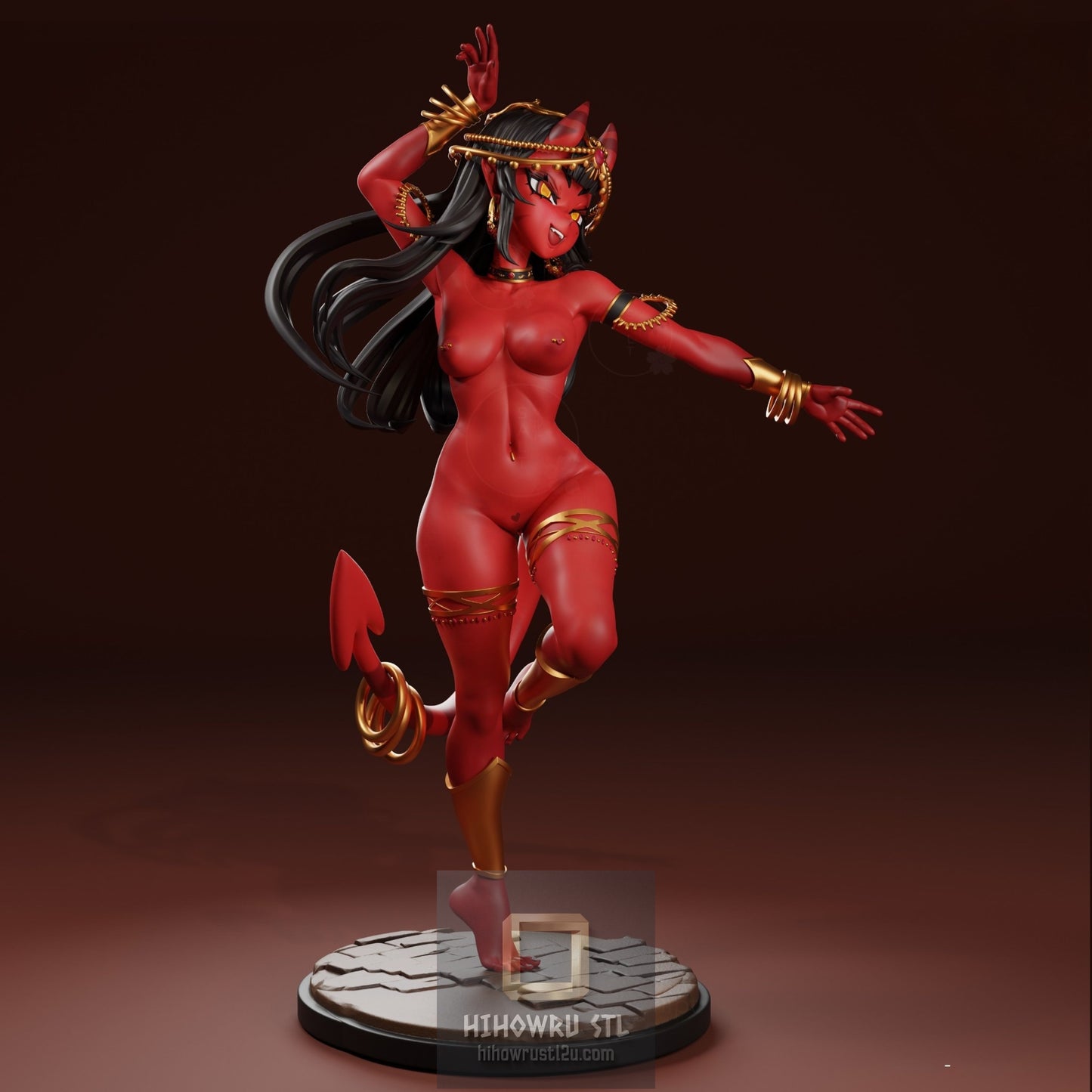 5155 Meru The Succubus NSFW - STL 3D Print Files