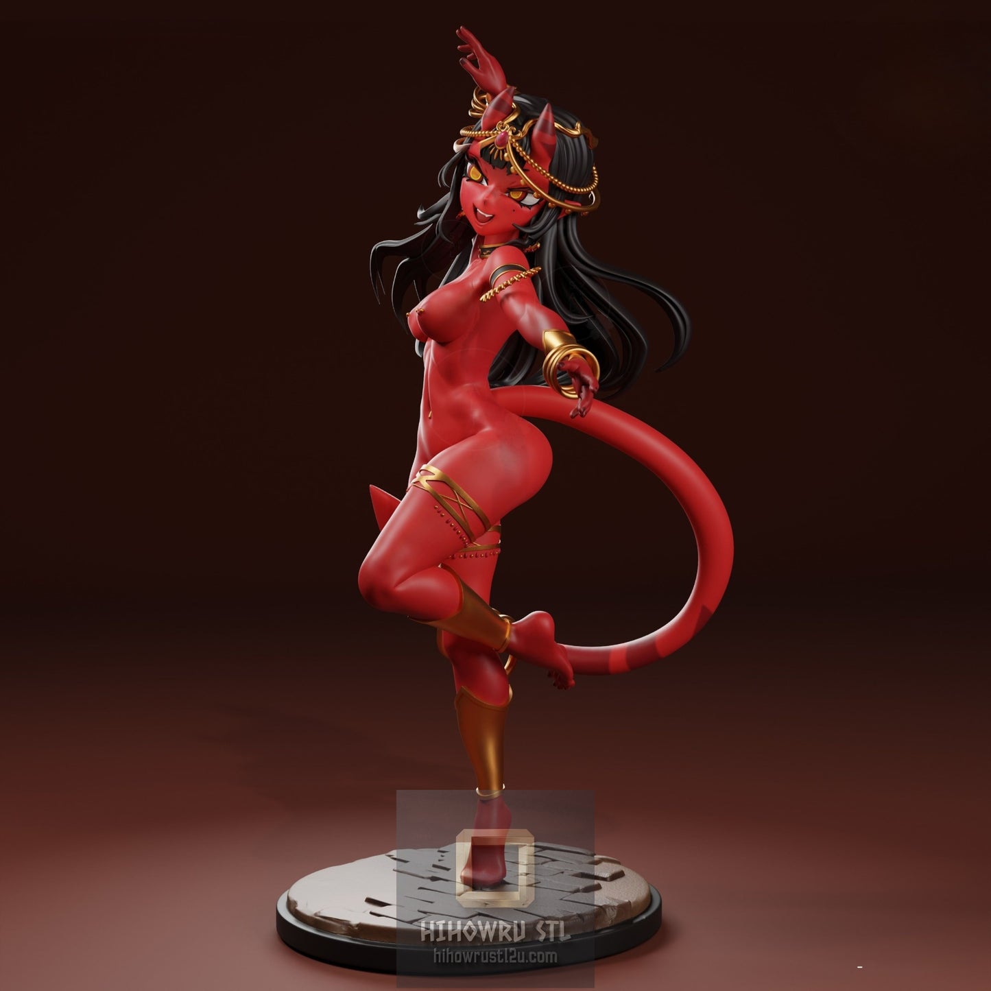 5155 Meru The Succubus NSFW - STL 3D Print Files