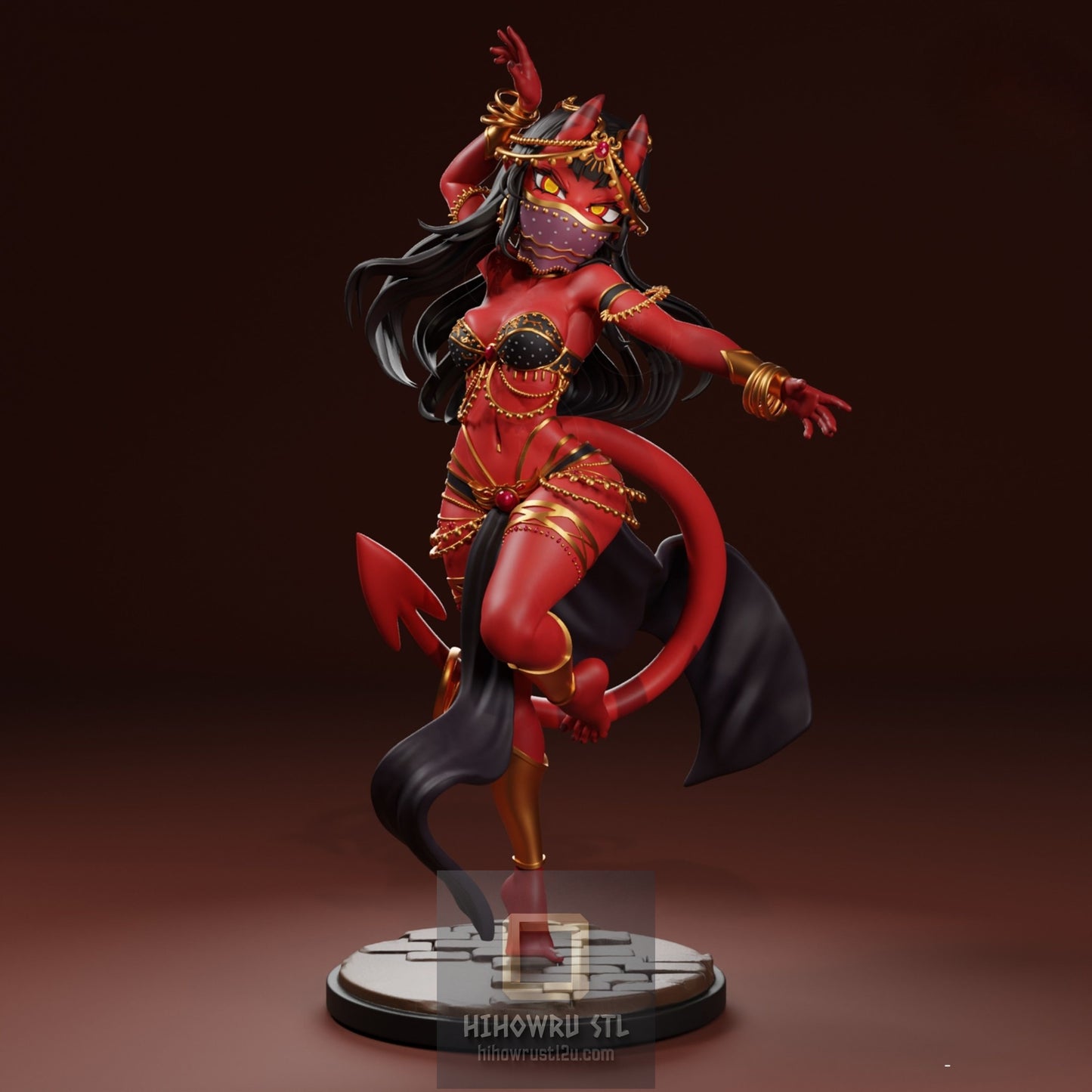 5155 Meru The Succubus NSFW - STL 3D Print Files