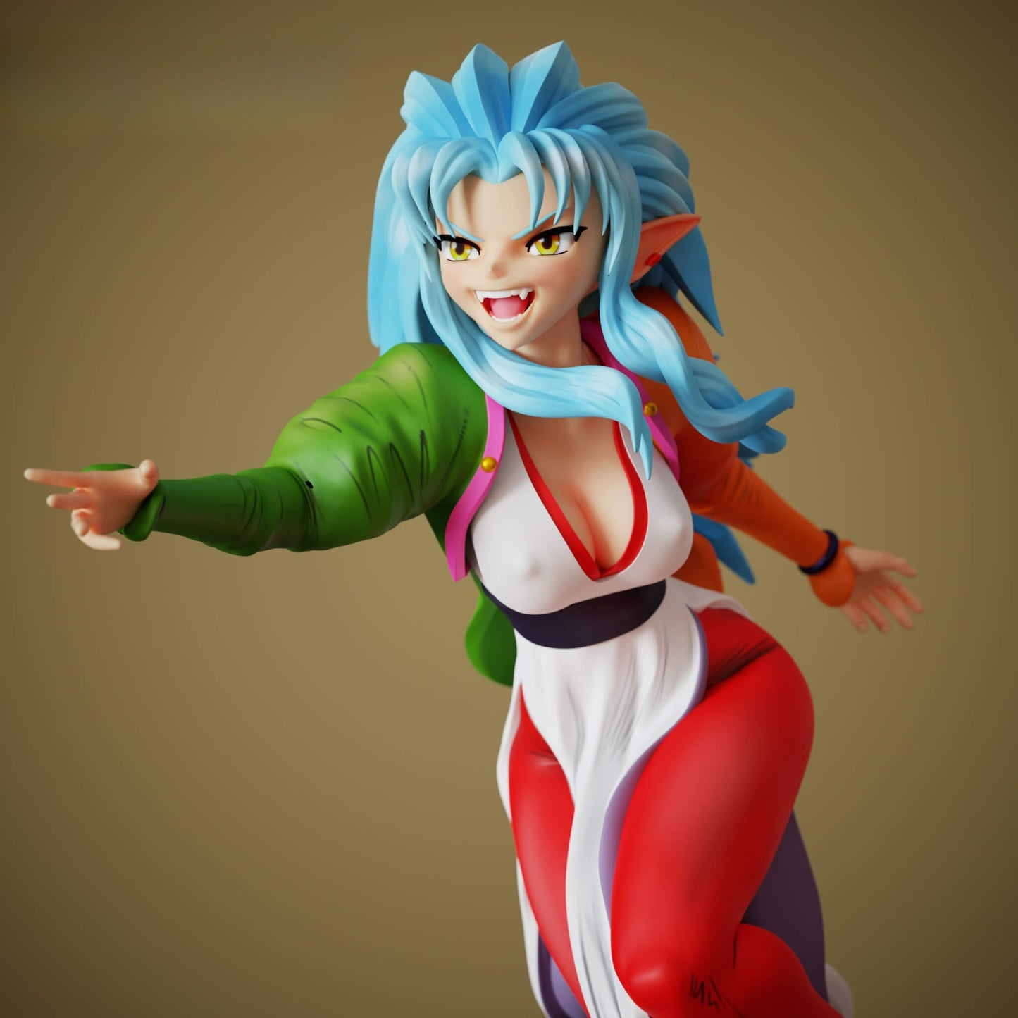 3454 Ryoko Hakubi NSFW - Tenchi Muyo - STL 3D Print Files