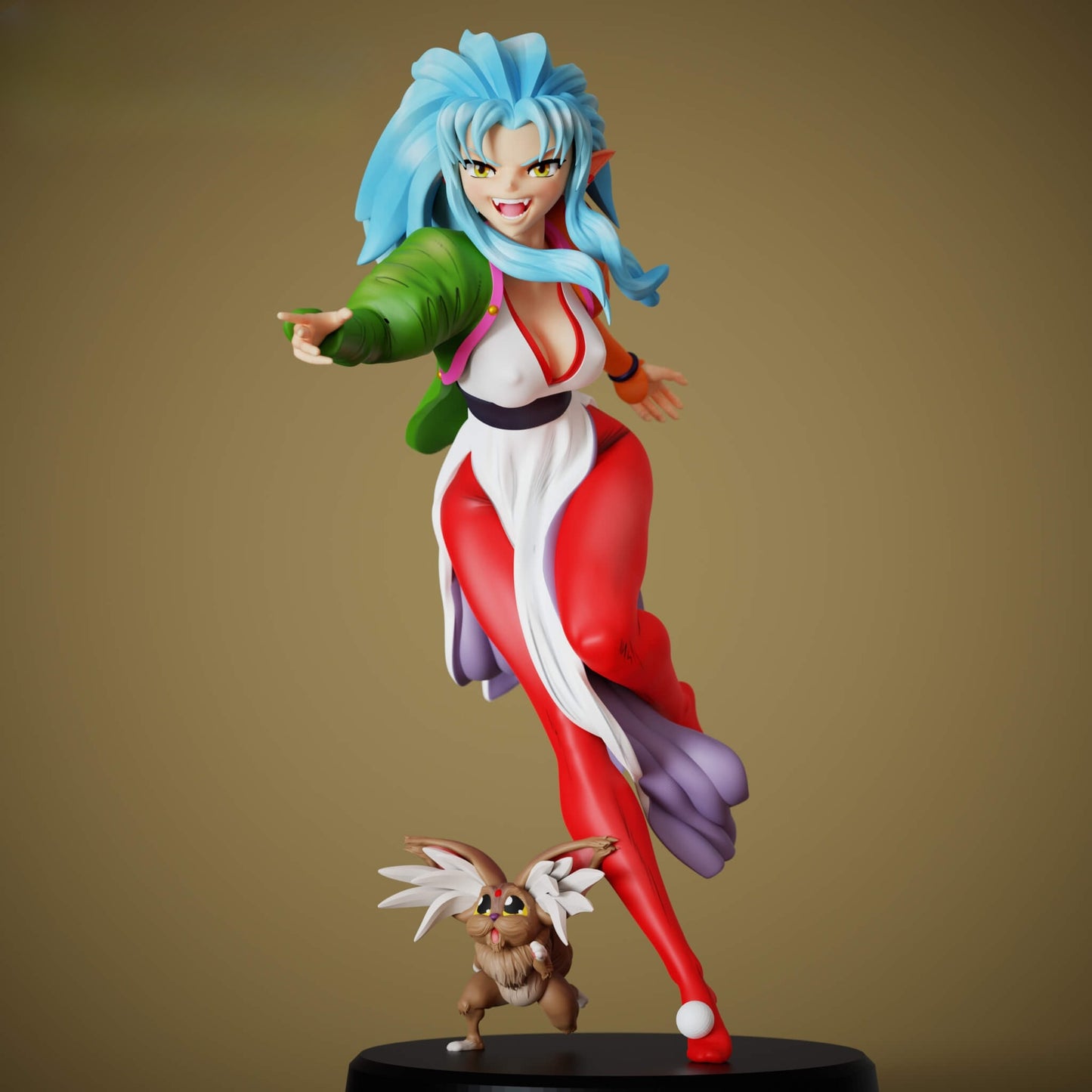 3454 Ryoko Hakubi NSFW - Tenchi Muyo - STL 3D Print Files
