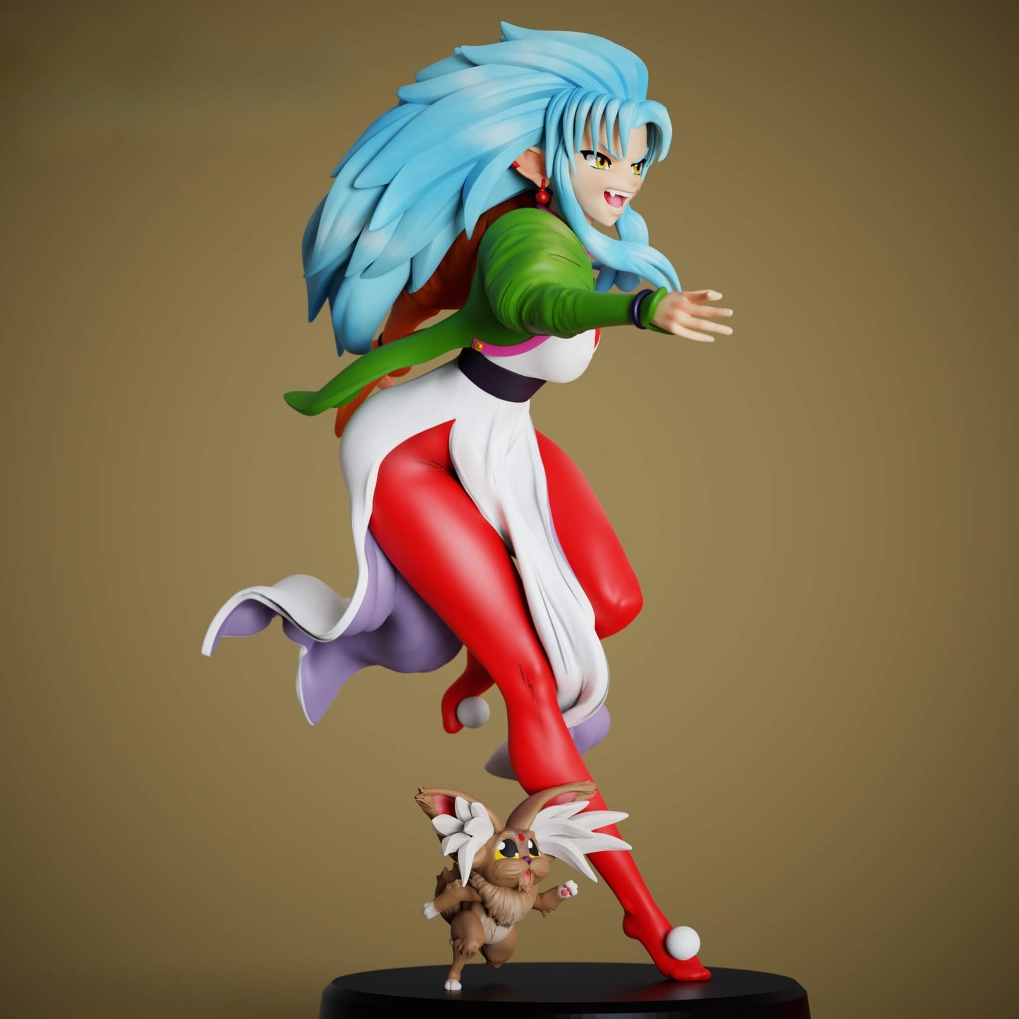3454 Ryoko Hakubi NSFW - Tenchi Muyo - STL 3D Print Files