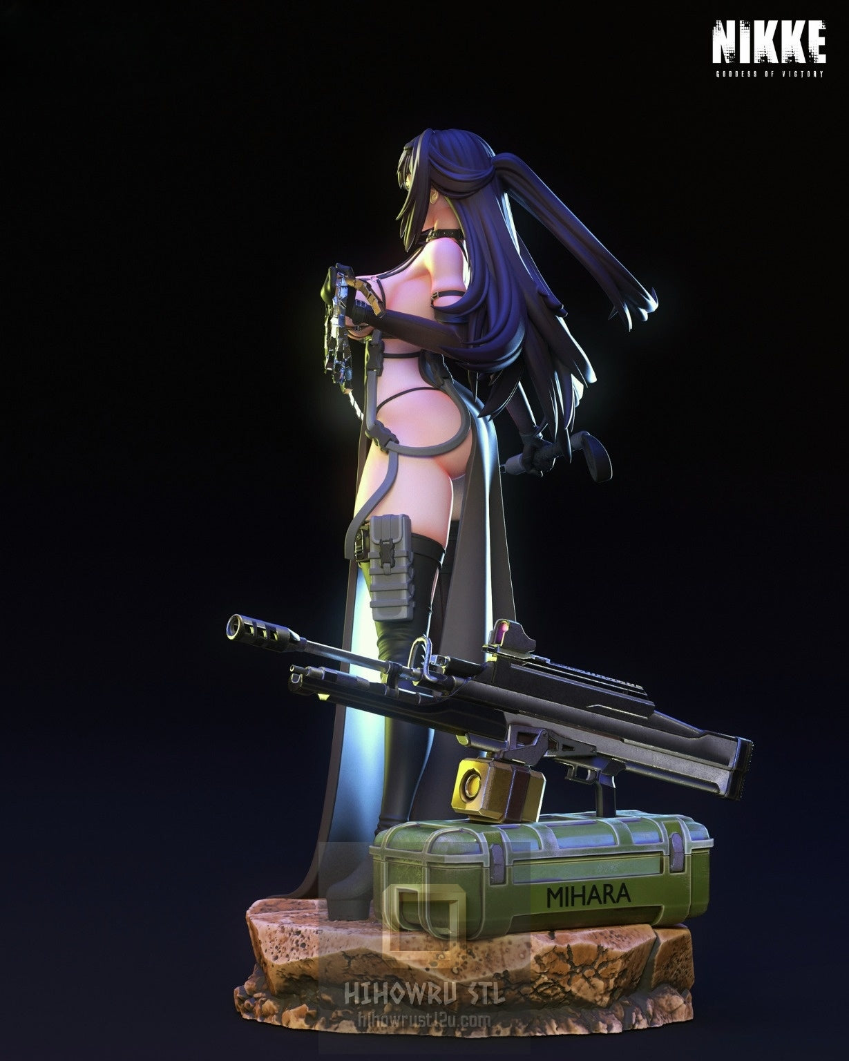 4919 Mihara - Nikke Goddess of Victory - STL 3D Print Files