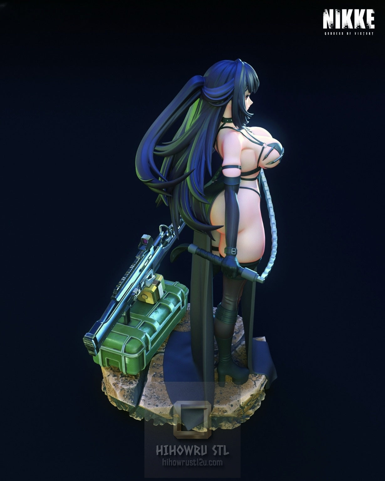 4919 Mihara - Nikke Goddess of Victory - STL 3D Print Files