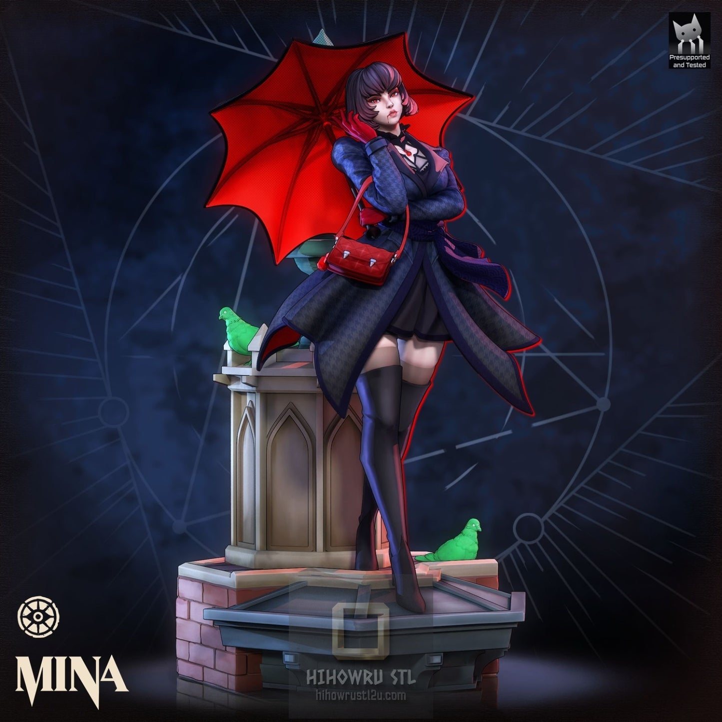 5120 Mina - The Deadlock - STL 3D Print Files