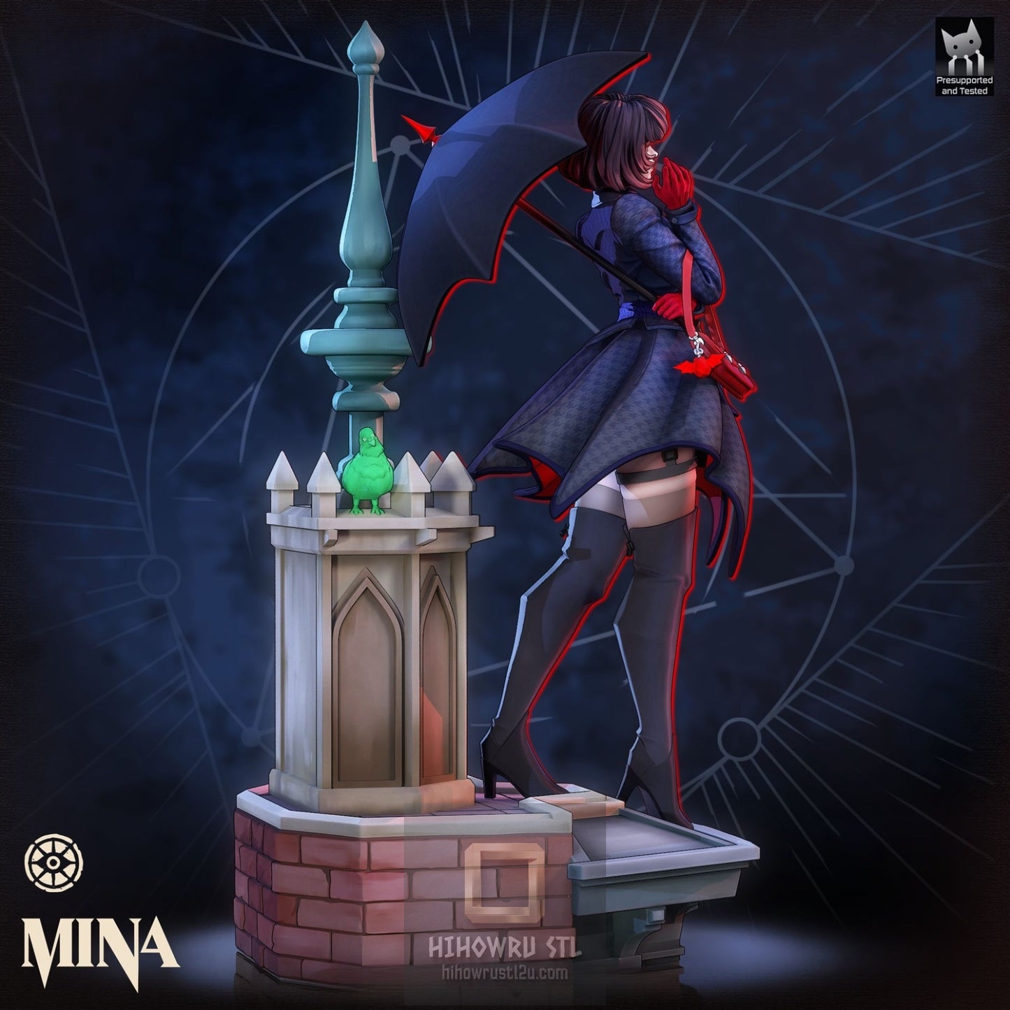 5120 Mina - The Deadlock - STL 3D Print Files