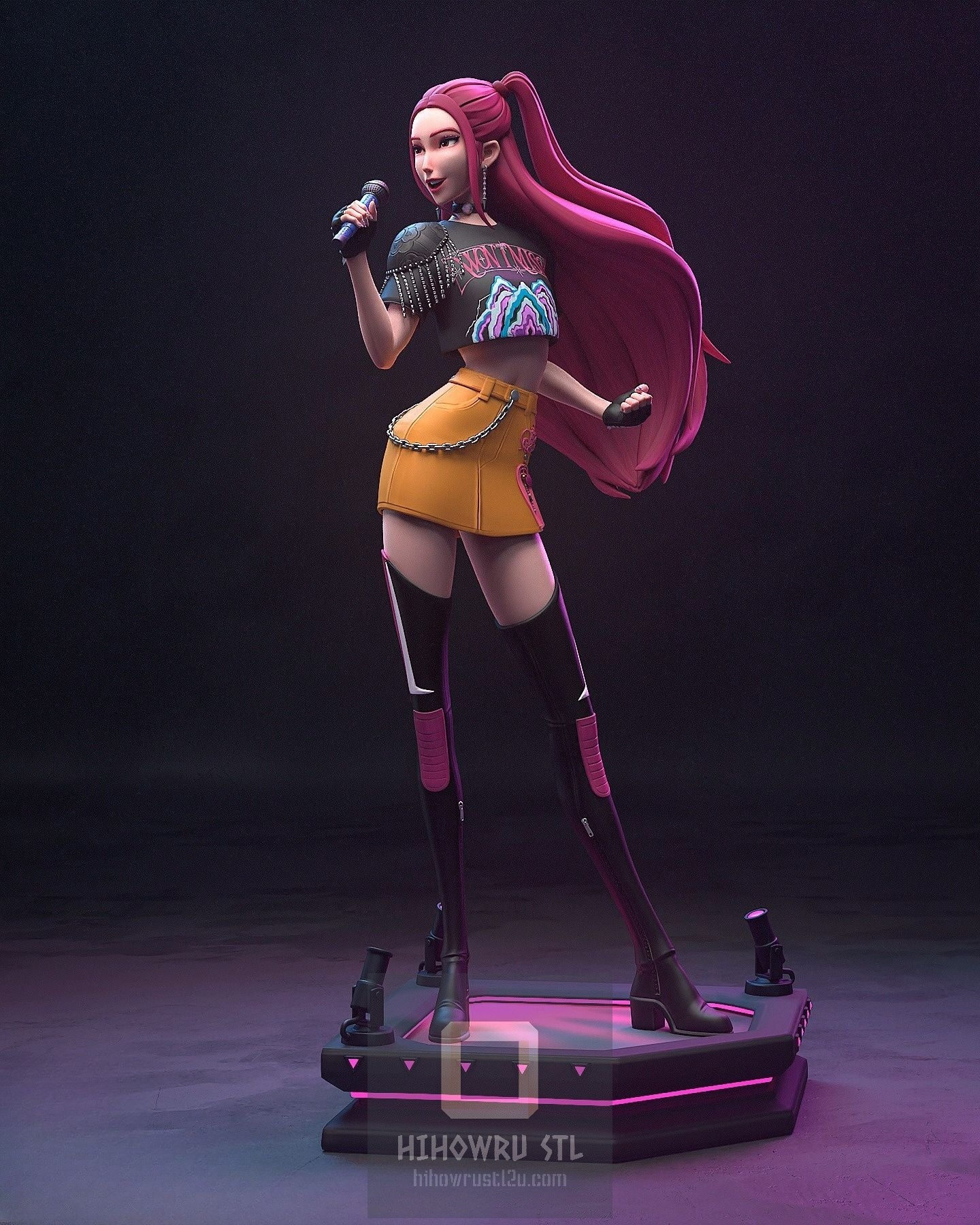 4389 Mira - KPop Demon Hunters - STL 3D Print Files