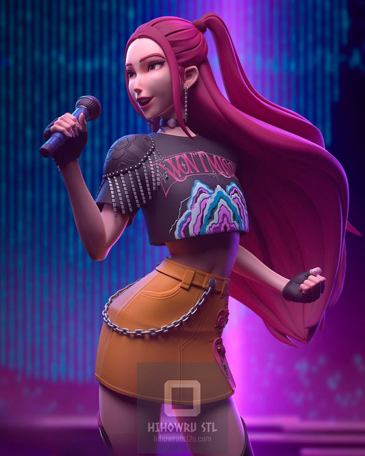 4389 Mira - KPop Demon Hunters - STL 3D Print Files