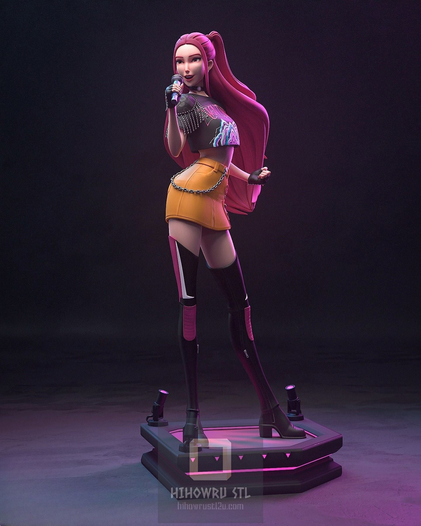 4389 Mira - KPop Demon Hunters - STL 3D Print Files