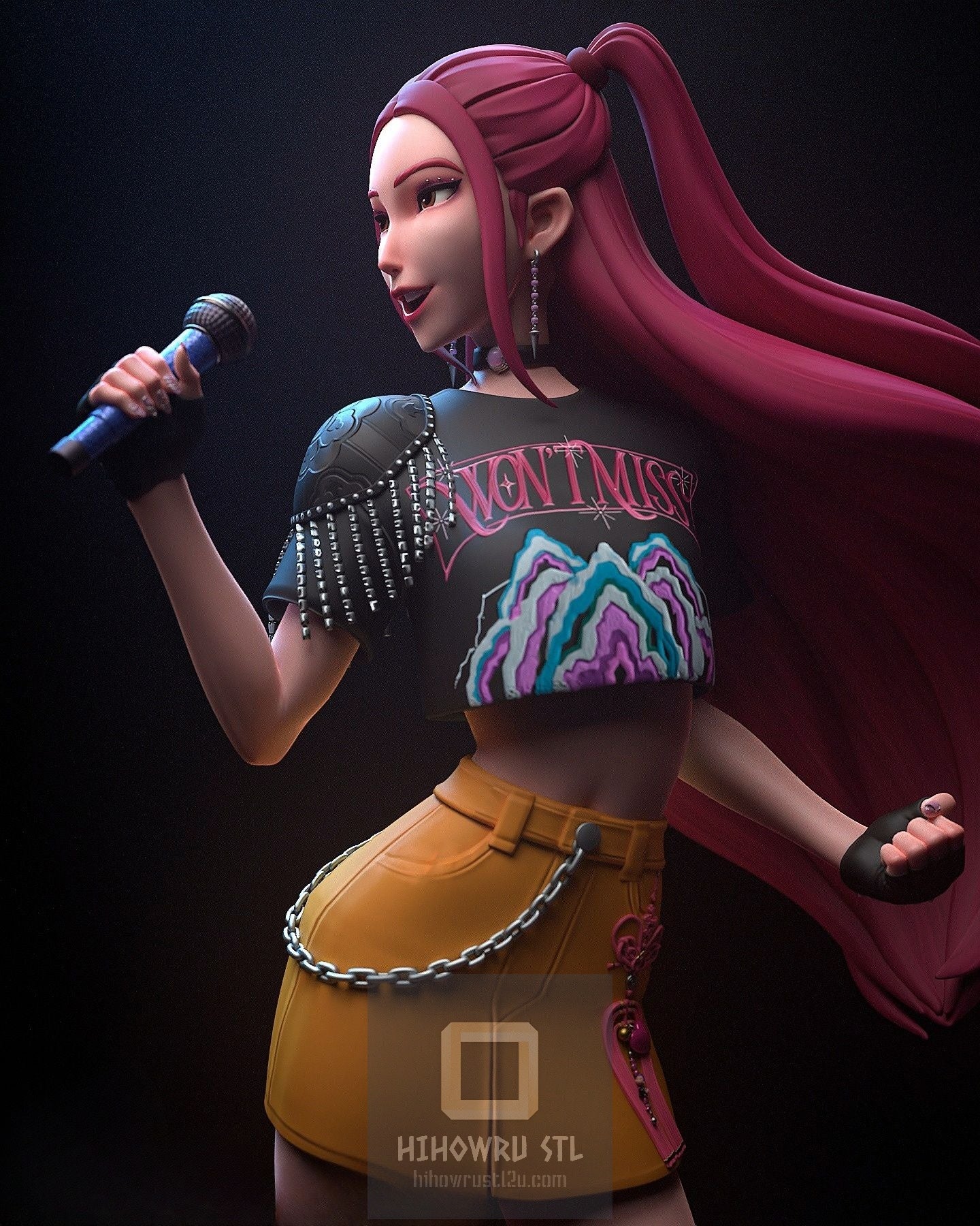4389 Mira - KPop Demon Hunters - STL 3D Print Files
