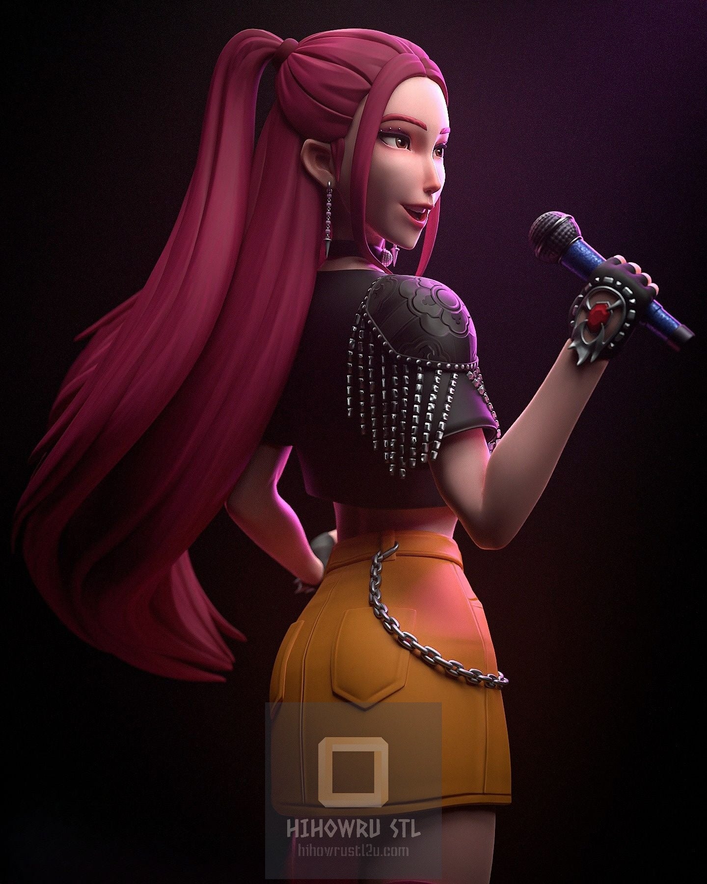 4389 Mira - KPop Demon Hunters - STL 3D Print Files