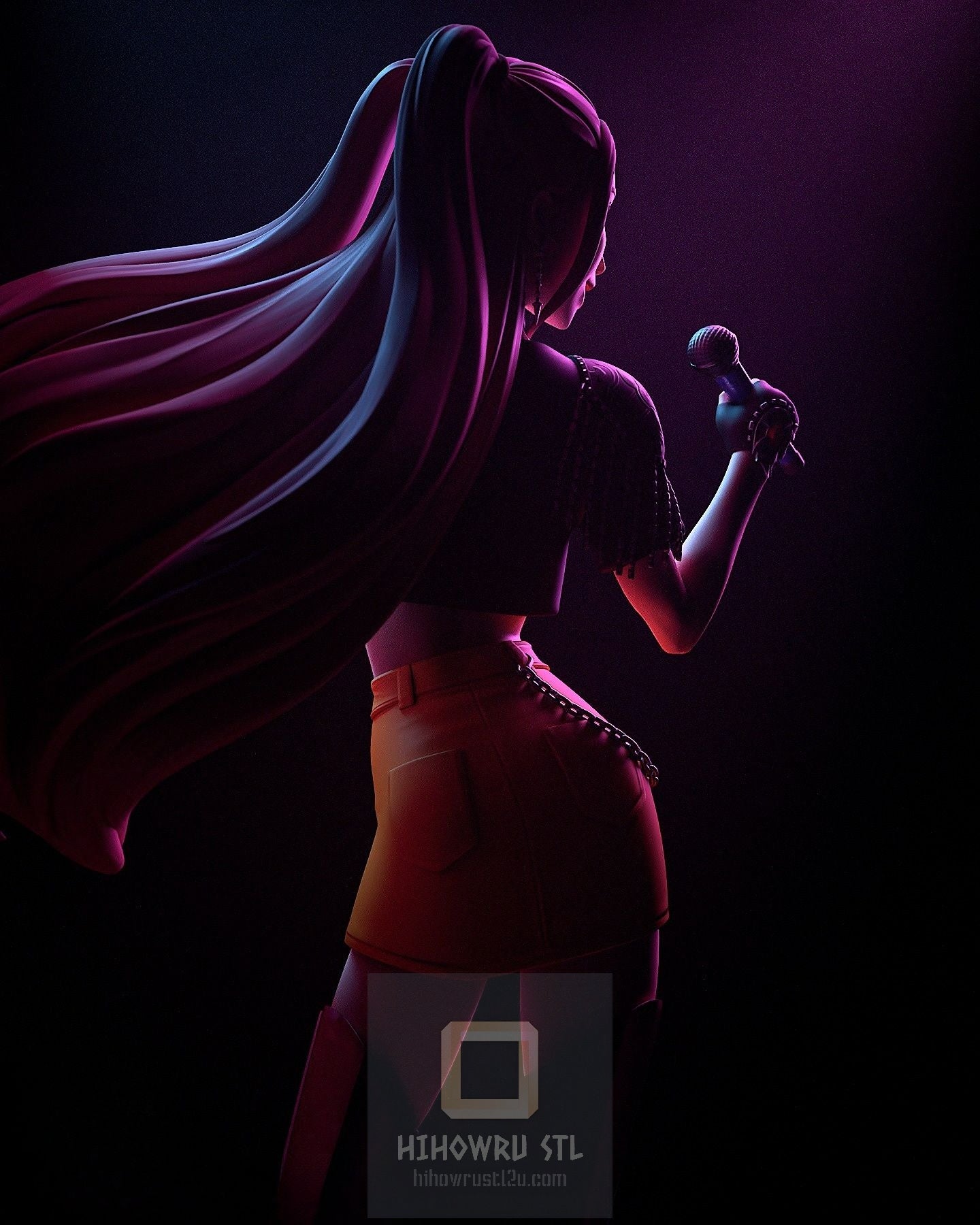 4389 Mira - KPop Demon Hunters - STL 3D Print Files