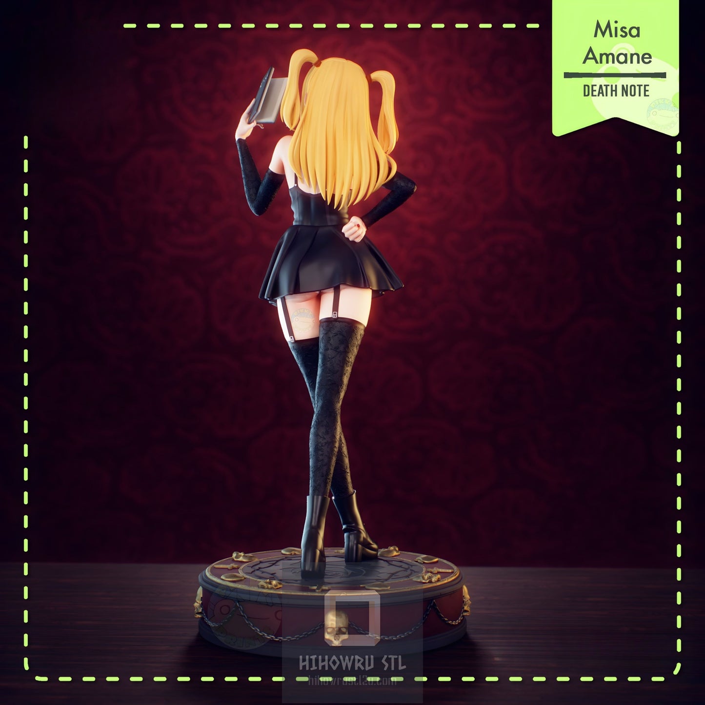 4798 Misa Amane - Death Note - STL 3D Print Files