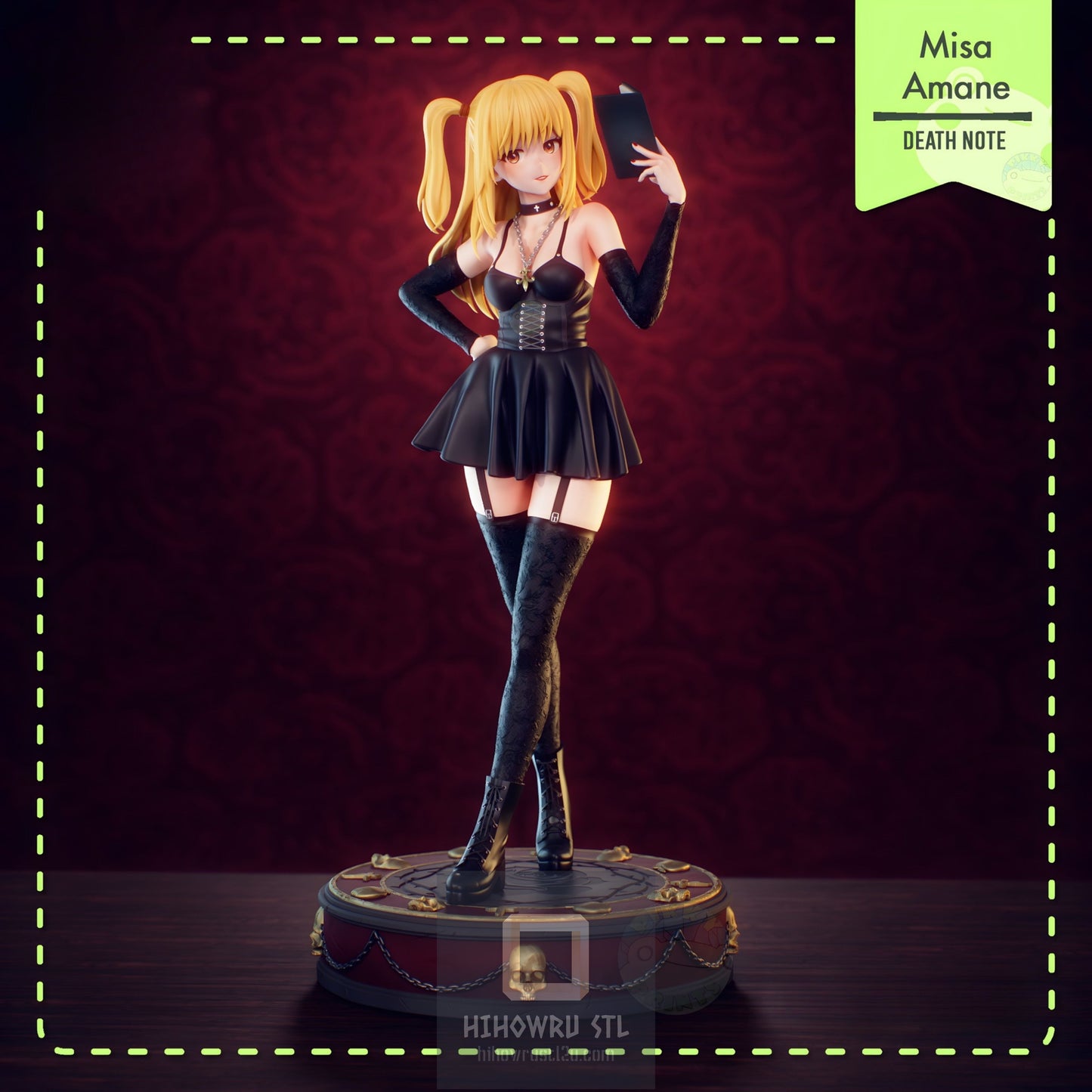4798 Misa Amane - Death Note - STL 3D Print Files