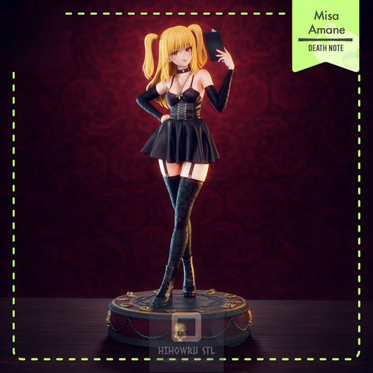 4798 Misa Amane - Death Note - STL 3D Print Files