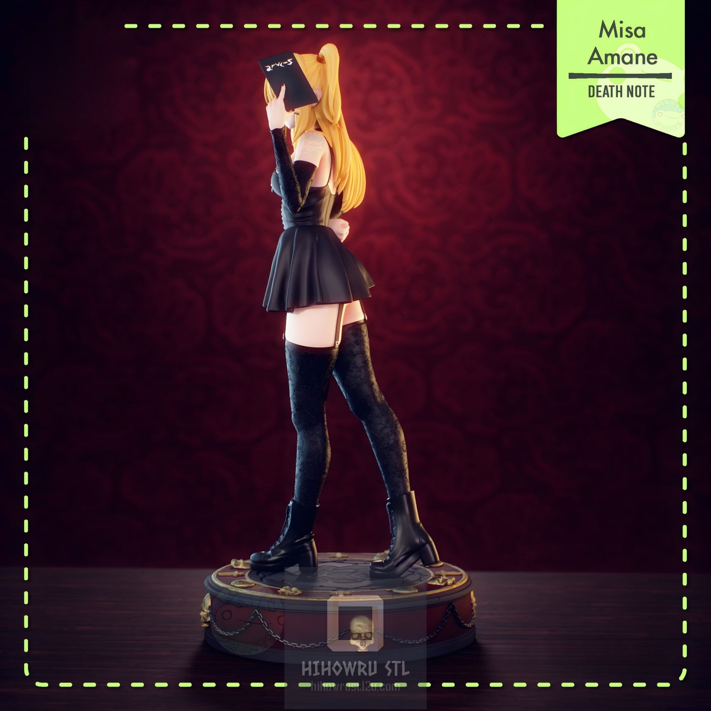 4798 Misa Amane - Death Note - STL 3D Print Files