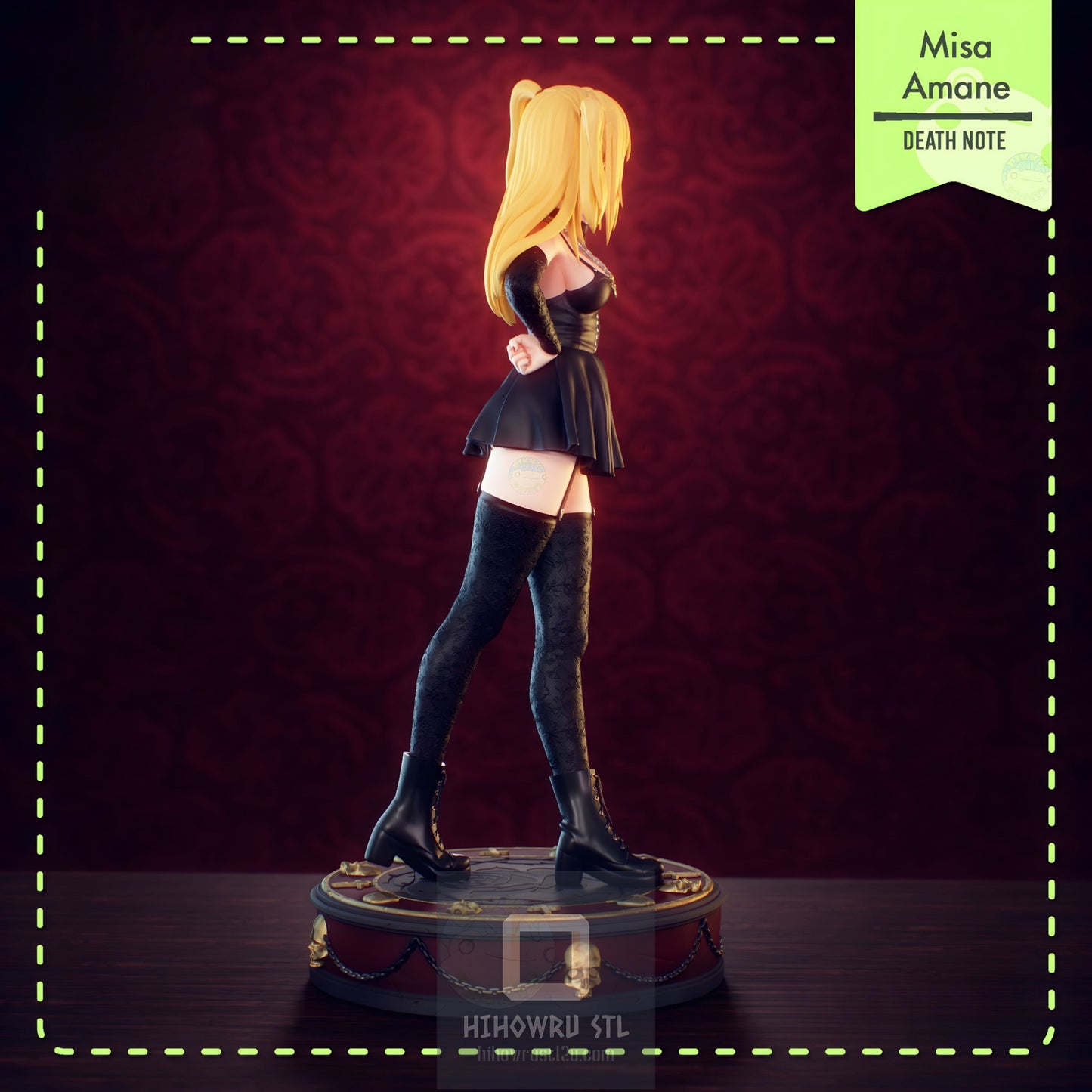 4798 Misa Amane - Death Note - STL 3D Print Files