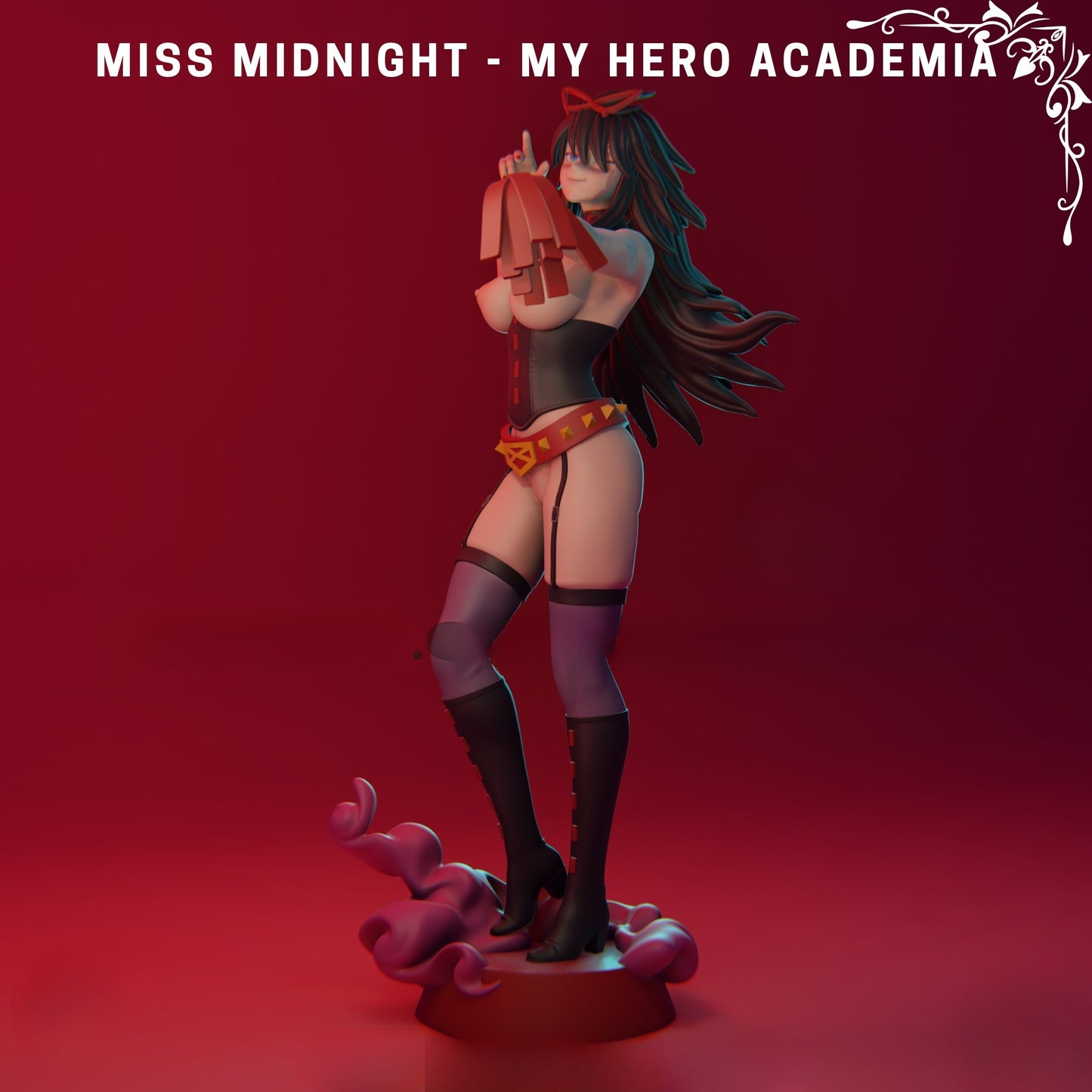 3400 Miss Midnight NSFW - My Hero Academia - STL 3D Print Files