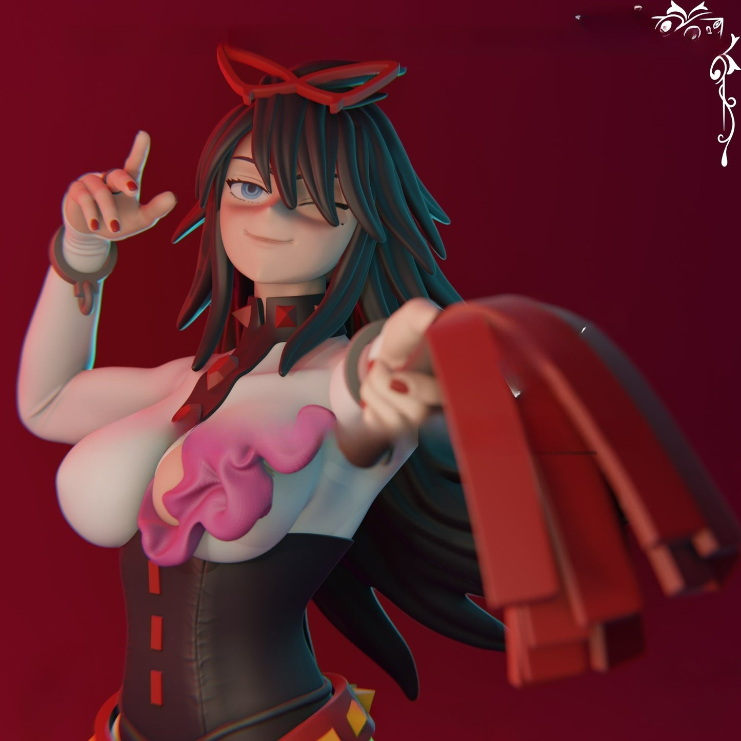 3400 Miss Midnight NSFW - My Hero Academia - STL 3D Print Files